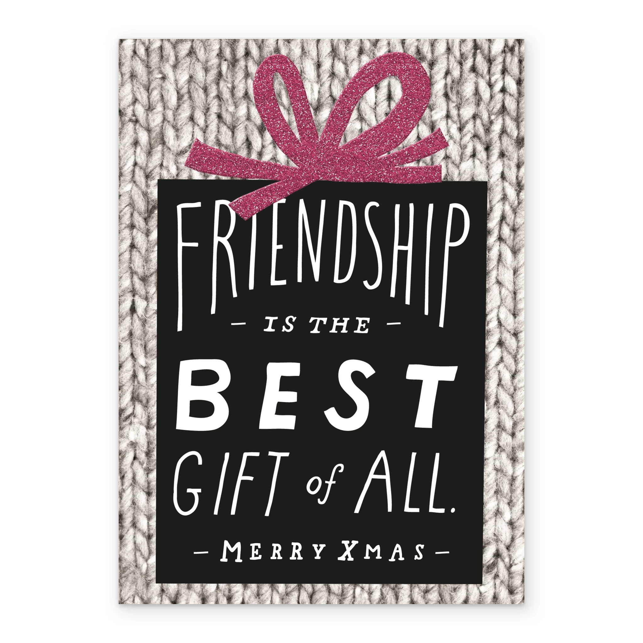 Personalised For Best Friend Gift Merry Christmas Card - Image 2