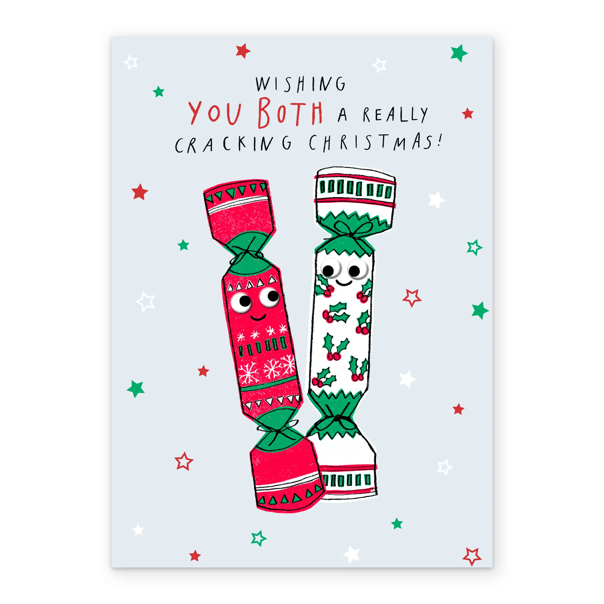 Personalised For Both Christmas Crackers Card - Image 2