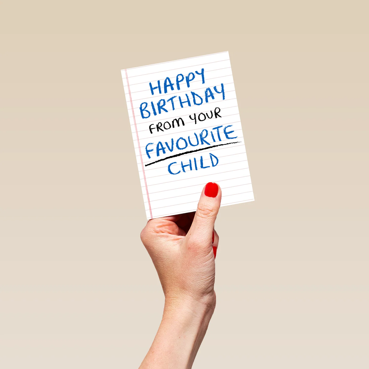 Personalised For Dad Favourite Child Birthday Card - Image 4