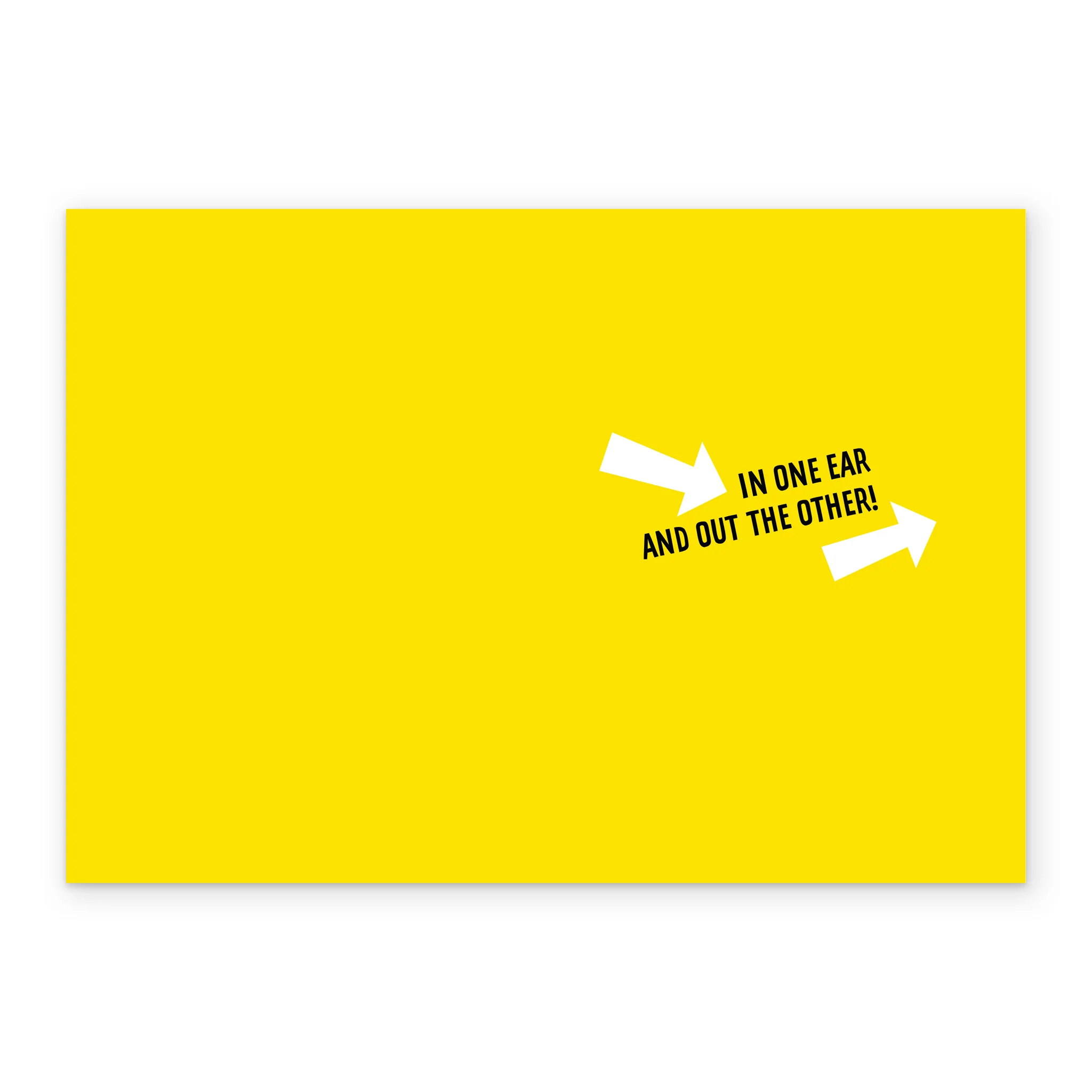 Personalised For Dad Speech Arrows Photo Birthday Card - Image 3