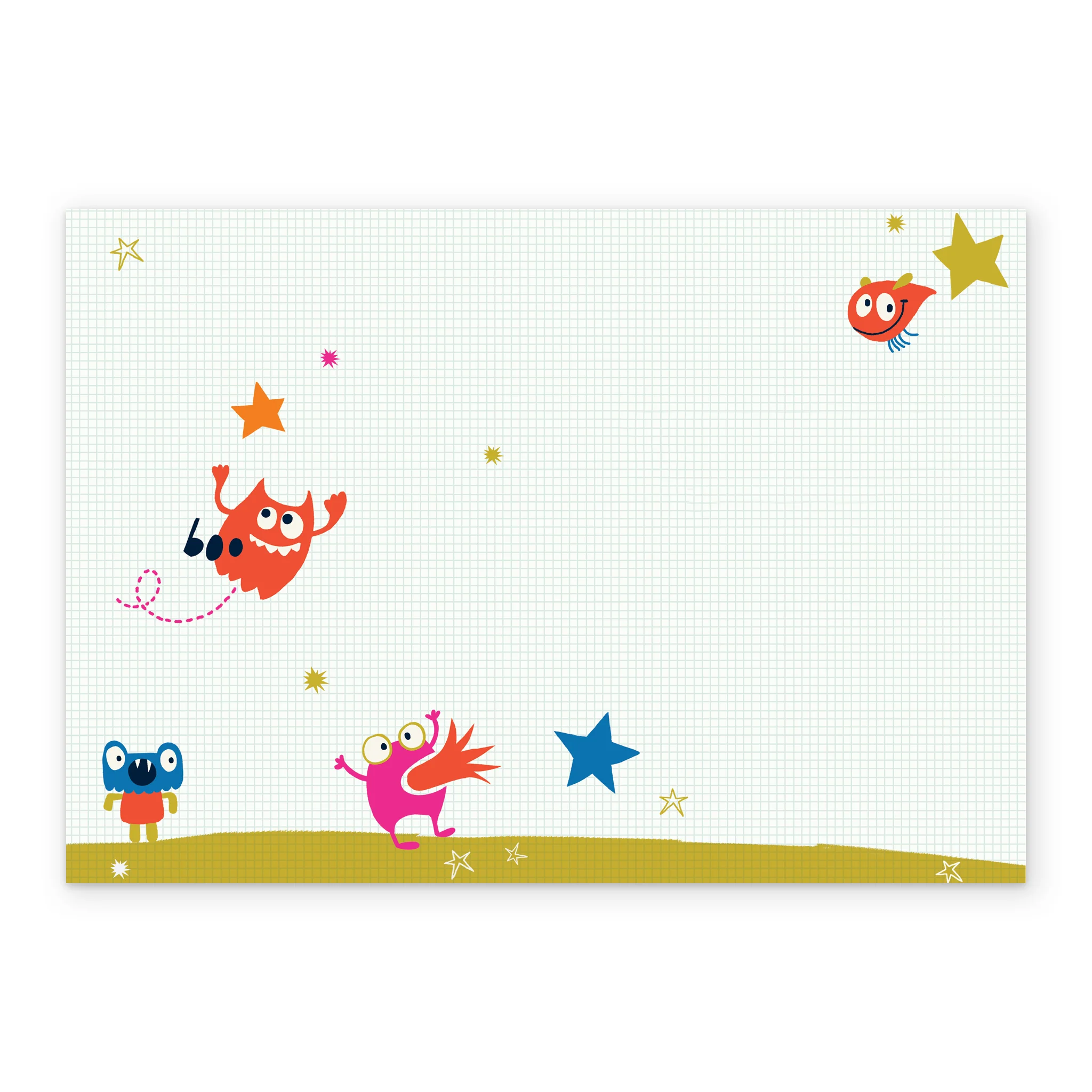 Personalised For Daddy Editable Text Colourful Monsters Card - Image 3