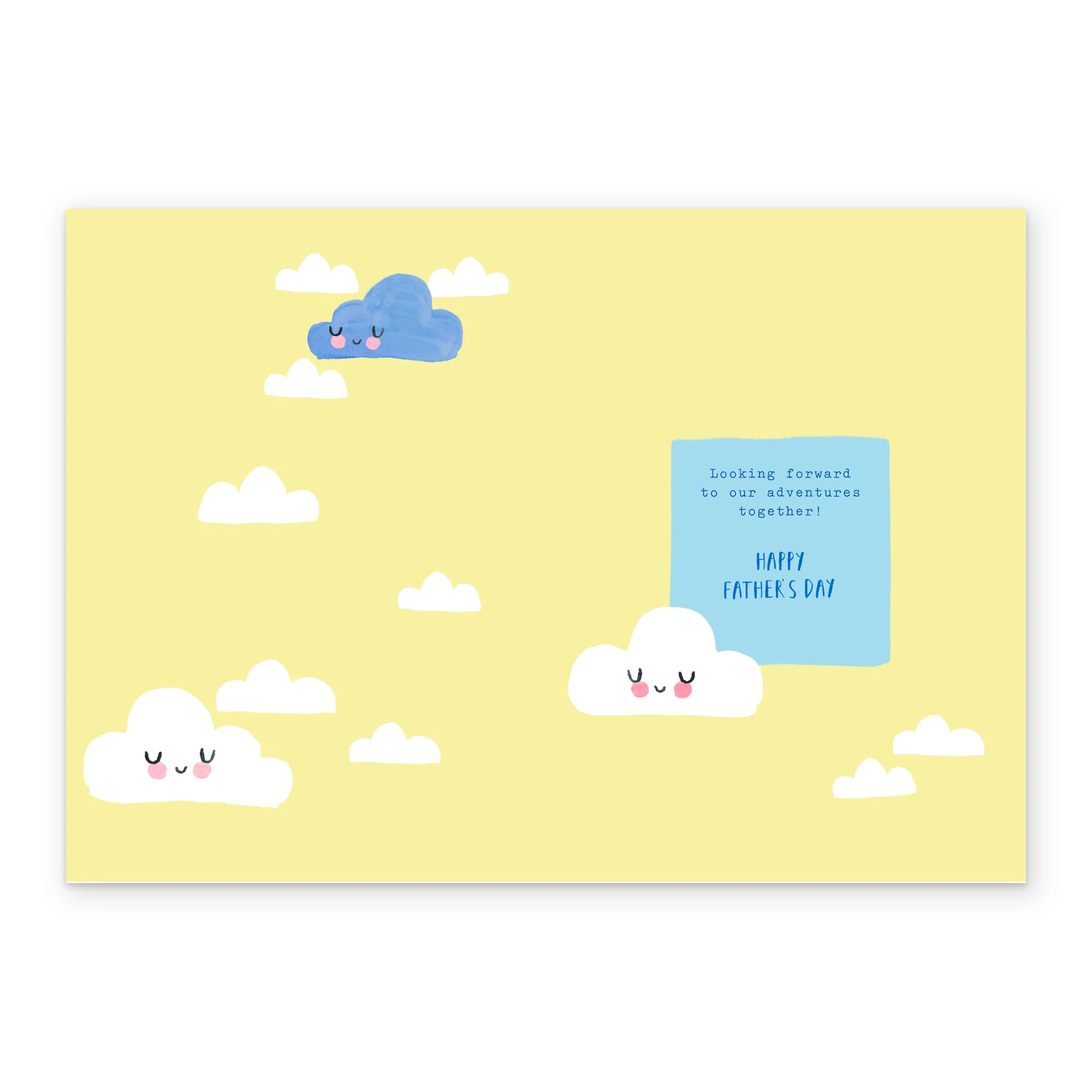 Personalised For Daddy From Bump Cute Father's Day Card - Image 3