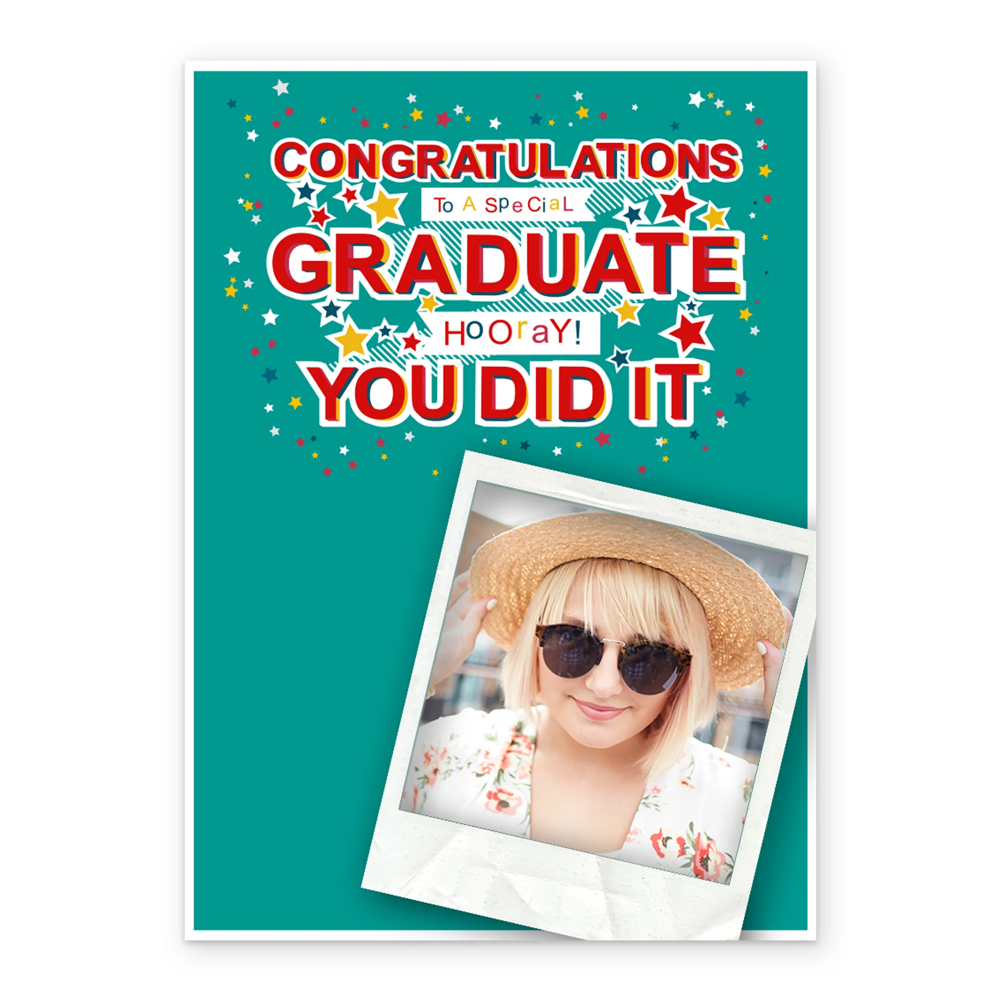 Personalised For Graduation Congratulations You Did It Photo Card - Image 2