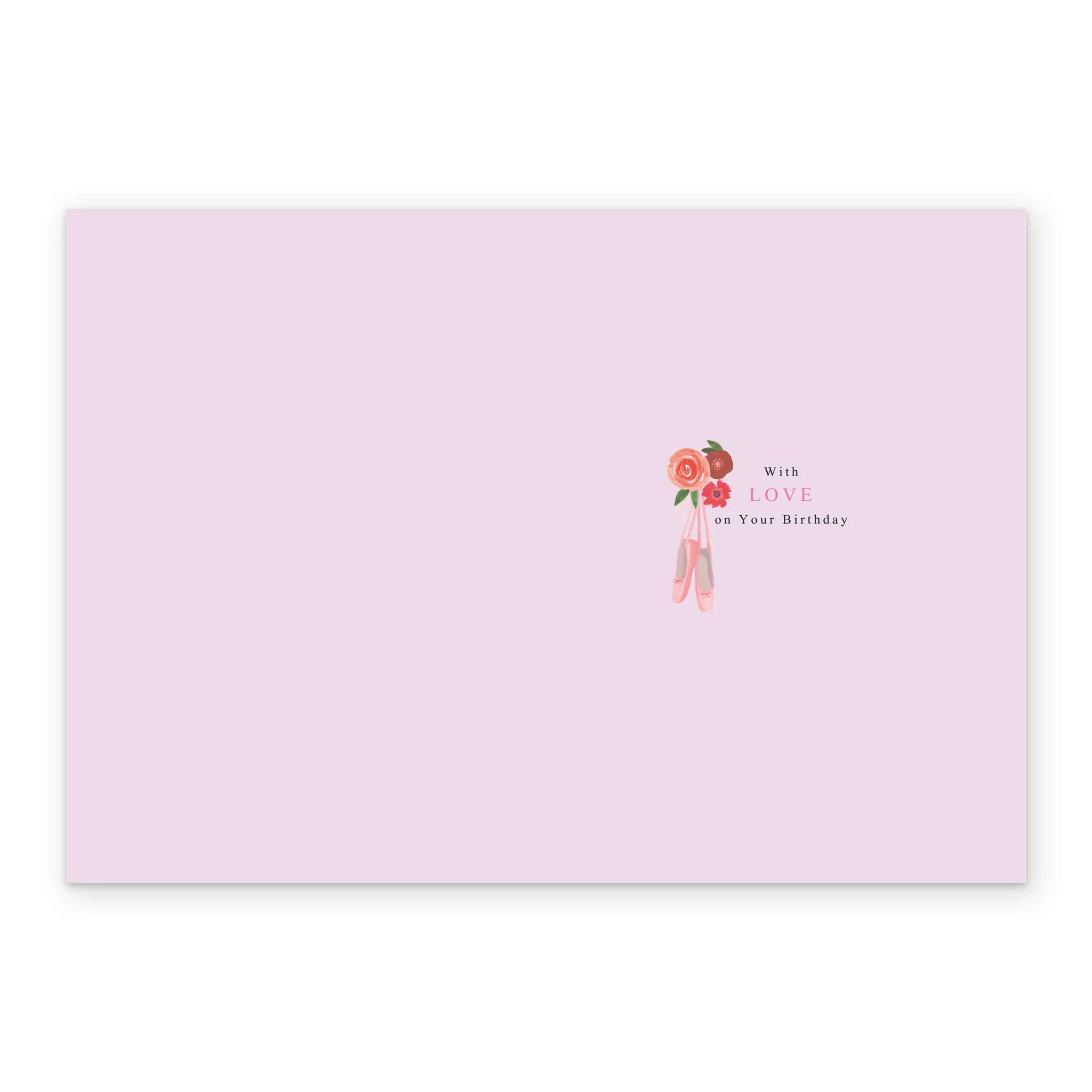 Personalised For Granddaughter Traditional Birthday Verse Floral Card - Image 3