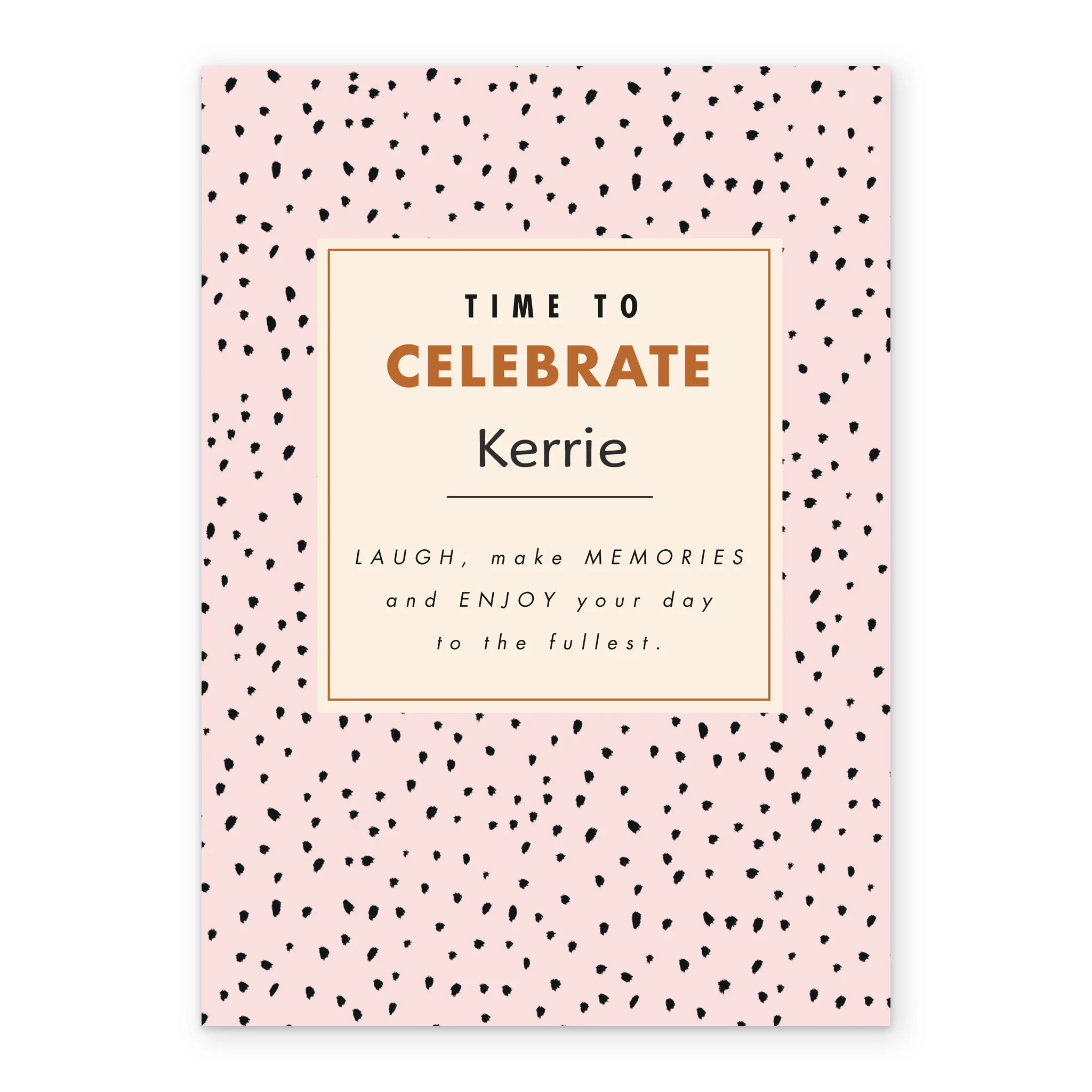 Personalised For Her Birthday Celebration Card - Image 2