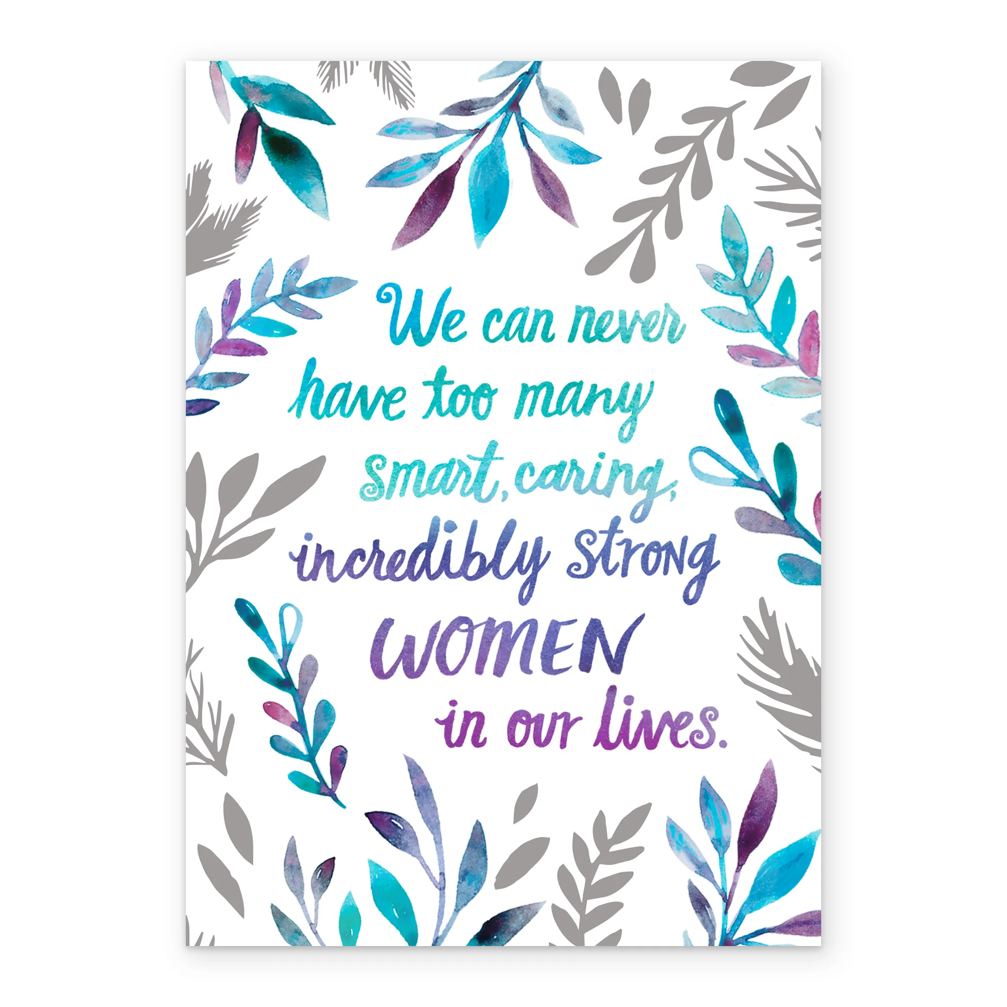Personalised For Her Floral Encouragement Card - Image 2