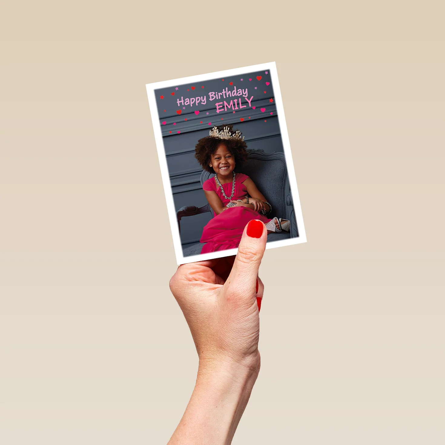 Personalised For Her Happy Birthday Photo Card - Image 4