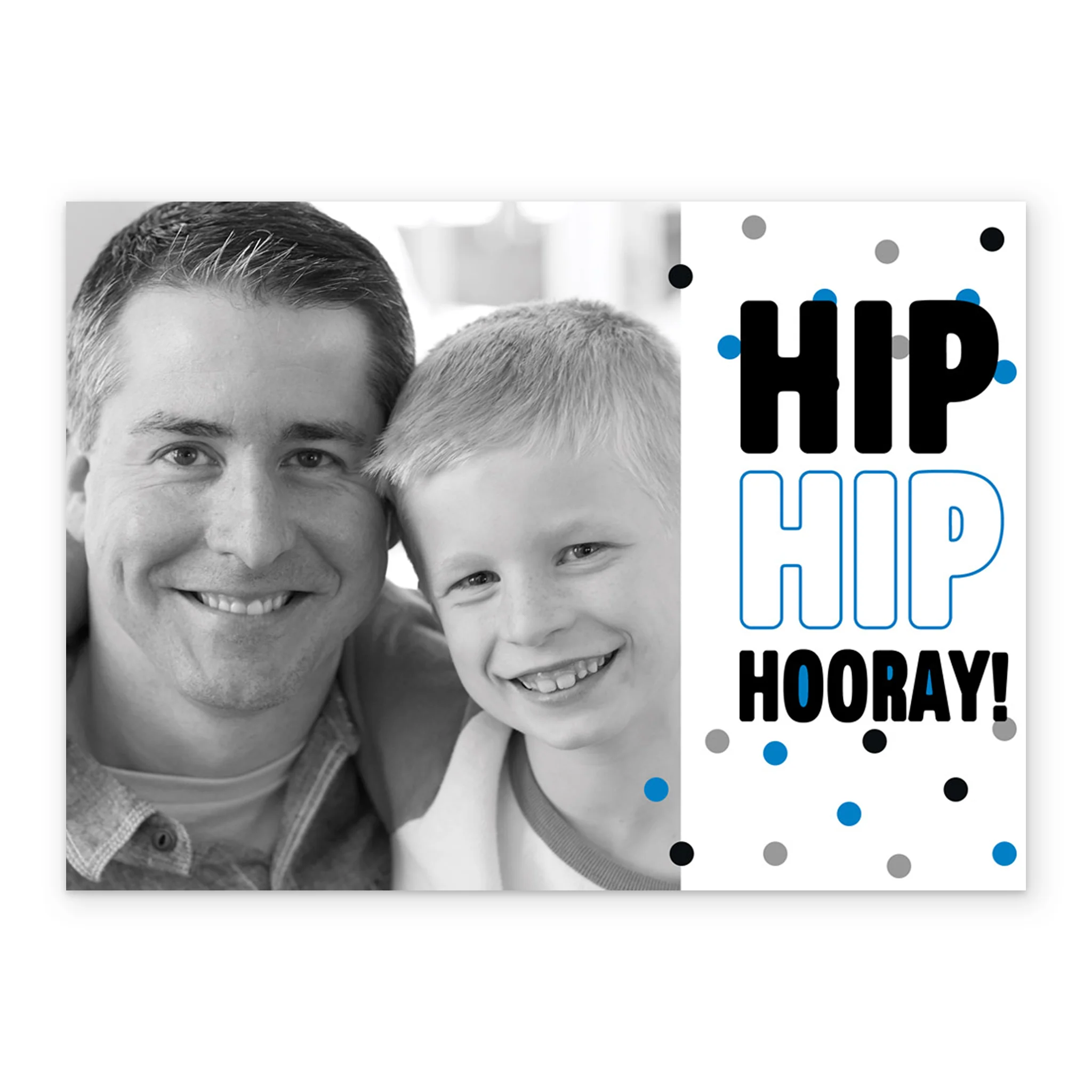 Personalised For Him Hooray Birthday Photo Card - Image 2