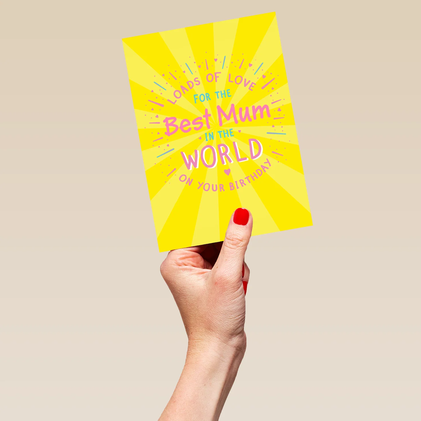 Personalised For Mum Best In World With Loads of Love Funny Birthday Card - Image 5