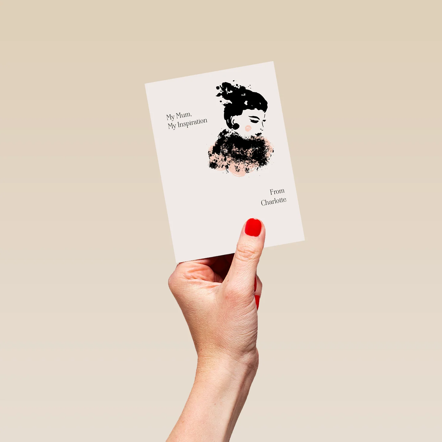 Personalised For Mum, My Inspiration Mother's Day Card - Image 4