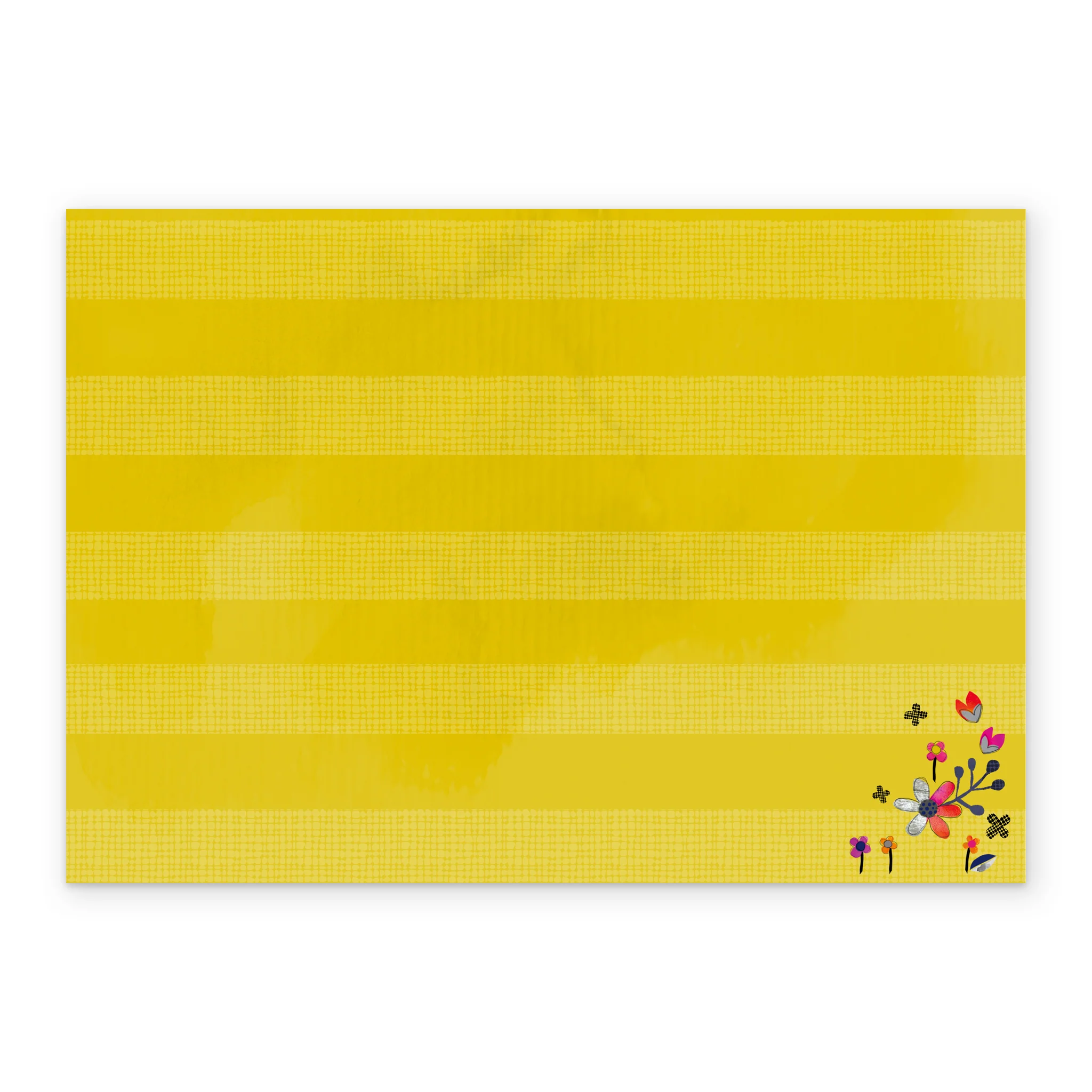 Personalised For Sister Classic Colourful Striped Flowers Card - Image 3