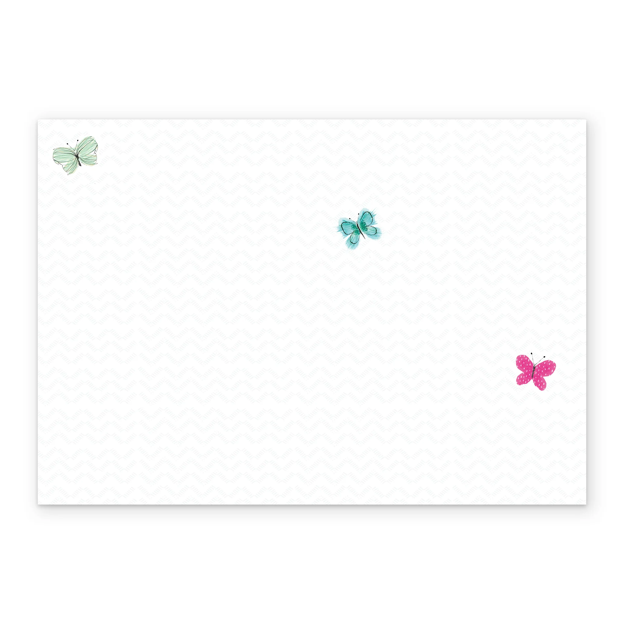 Personalised For Wife Editable Classic Butterflies Pattern Card - Image 3