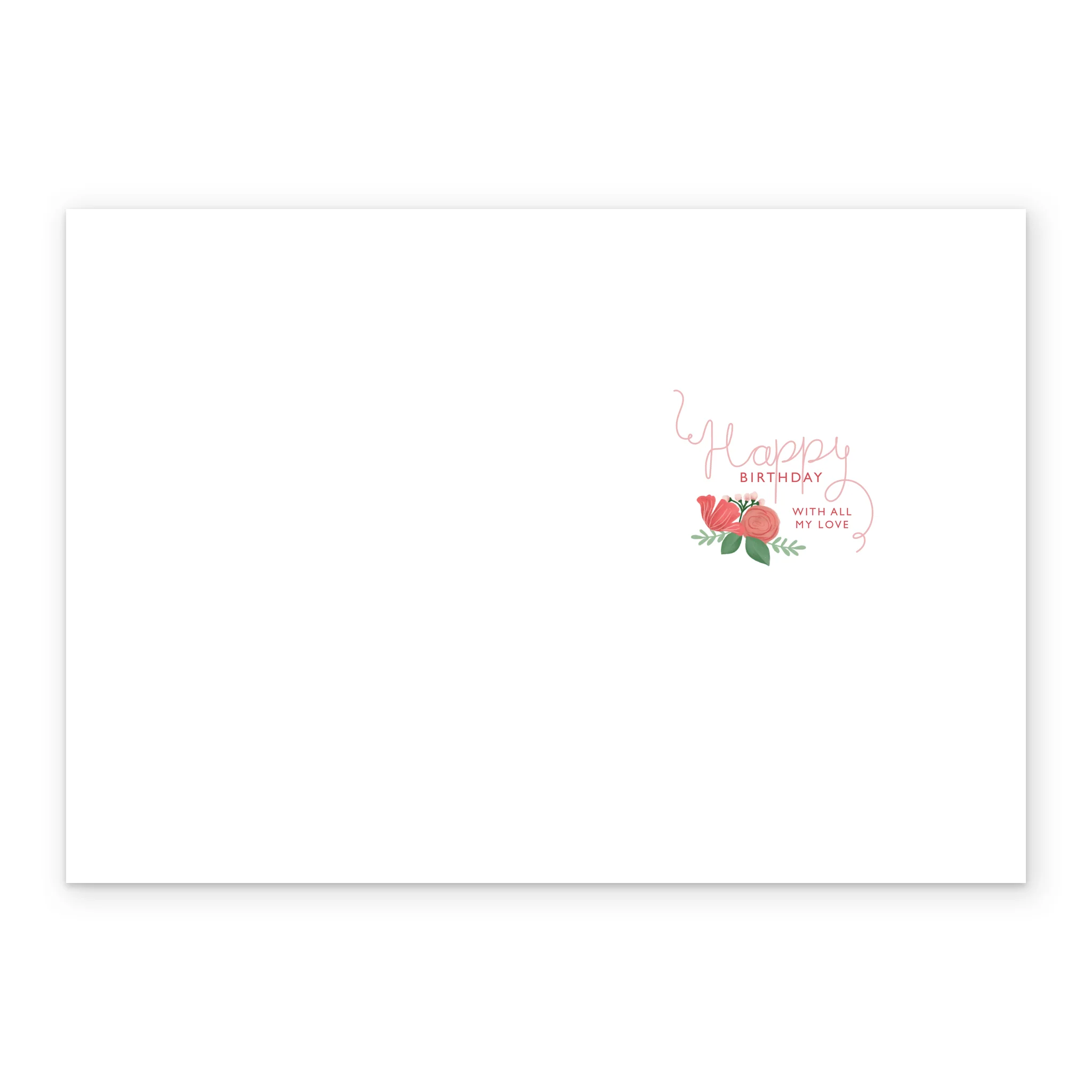 Personalised For Wife Editable Classic Cheers & Fizz Glasses Card - Image 3
