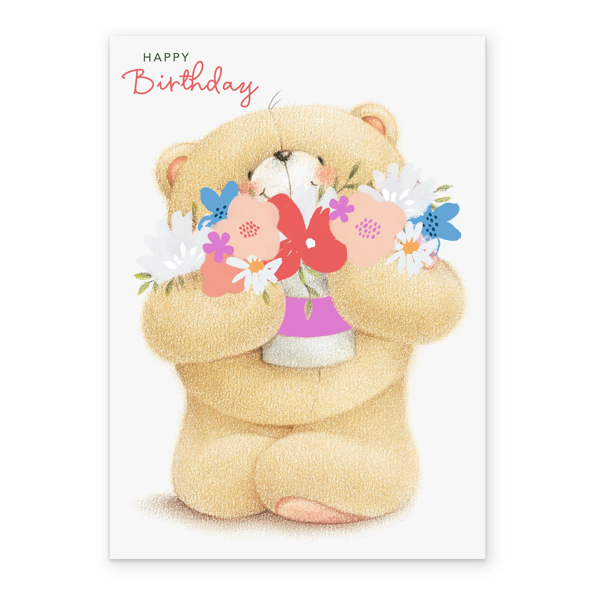 Personalised Forever Friends Bear Happy Birthday Card - Image 2