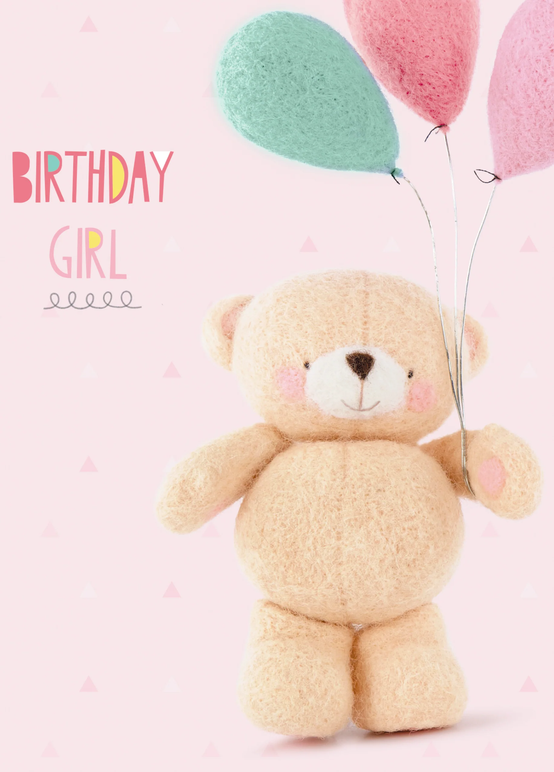 Personalised Forever Friends Birthday Girl Card