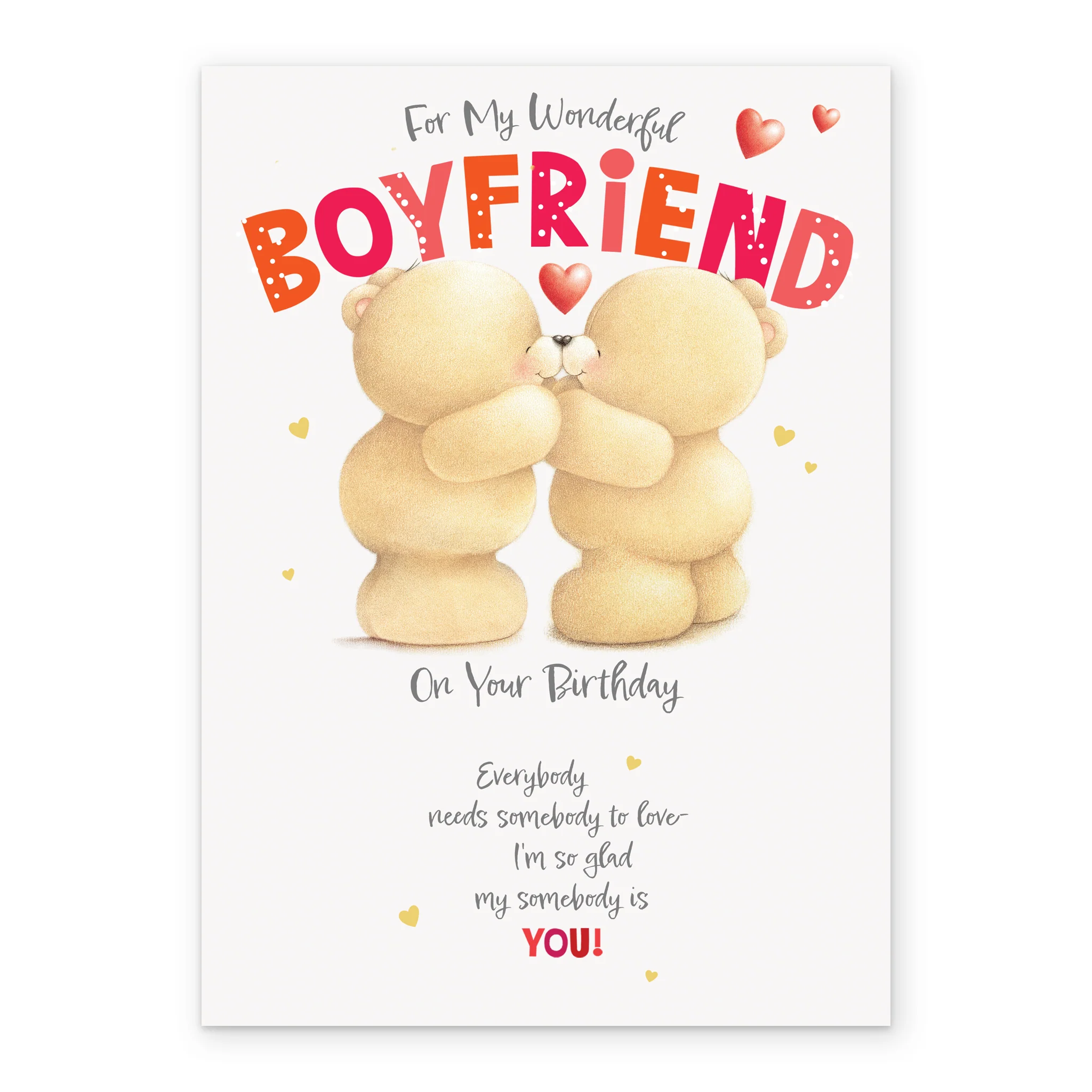 Personalised Forever Friends Boyfriend Birthday Card - Image 2