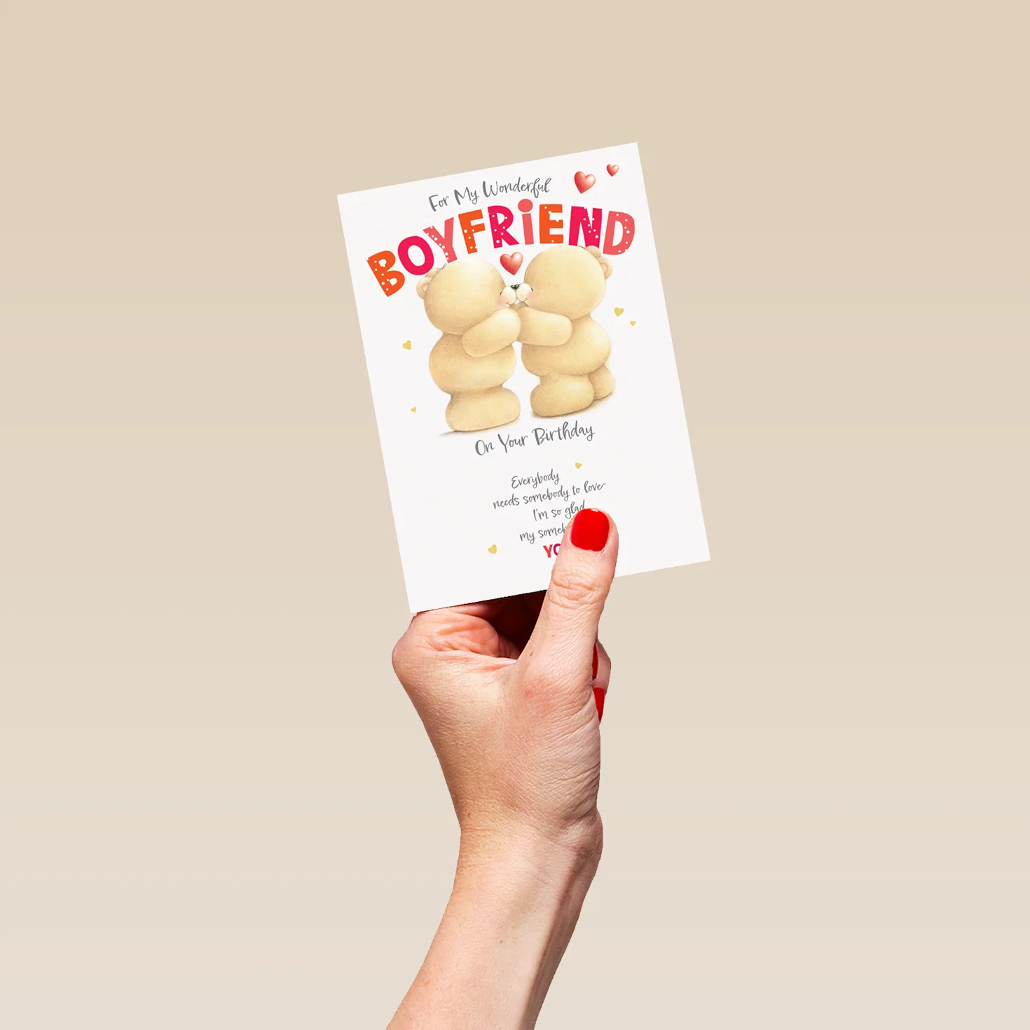 Personalised Forever Friends Boyfriend Birthday Card - Image 4