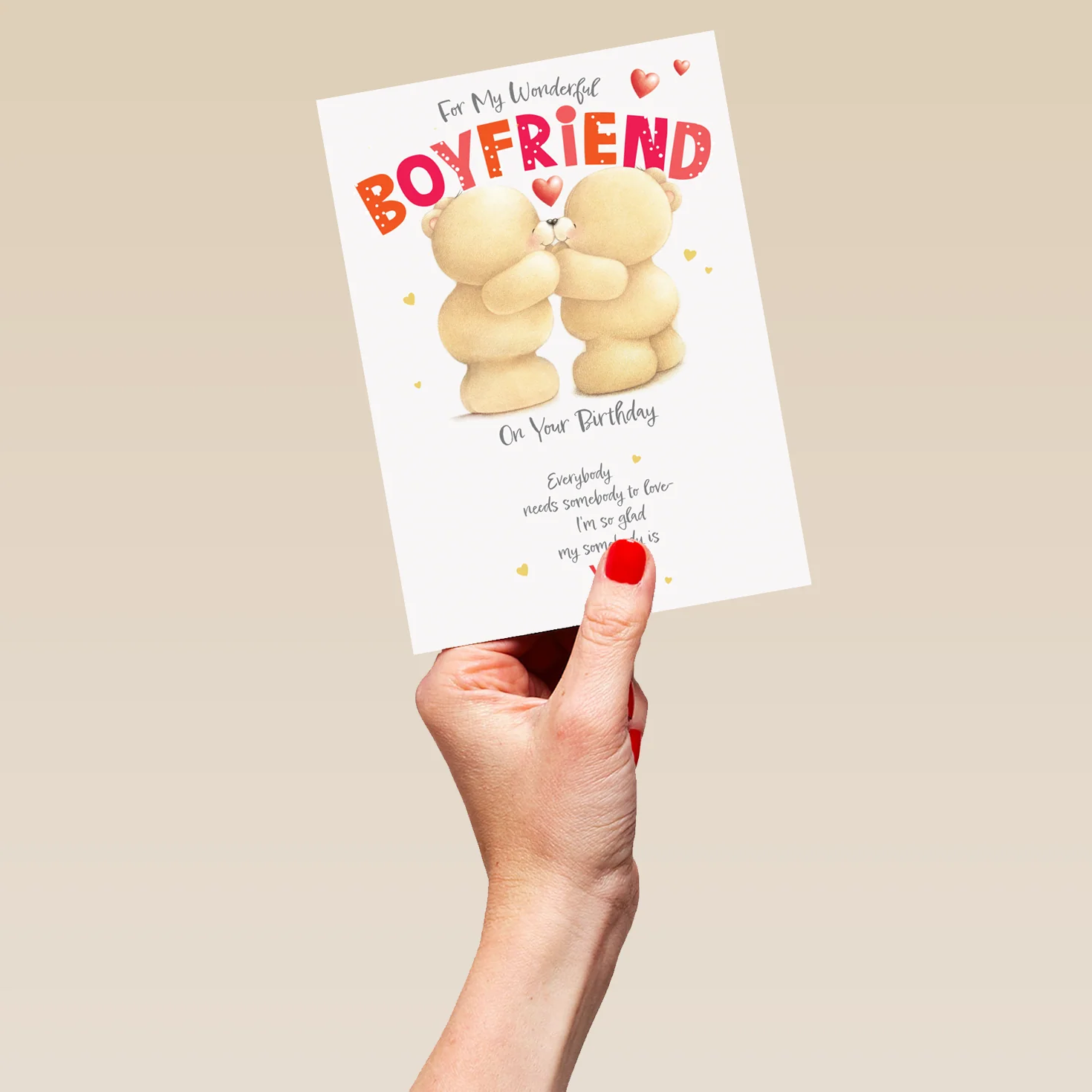 Personalised Forever Friends Boyfriend Birthday Card - Image 5