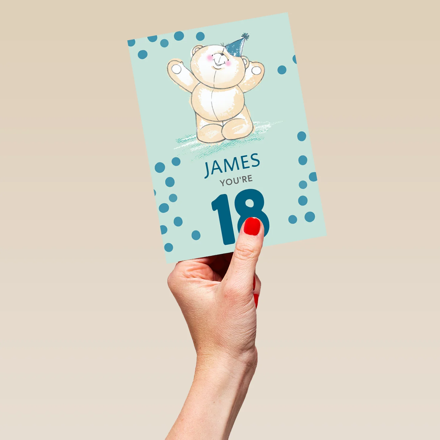 Personalised Forever Friends Cute 18th Birthday Card - Image 5