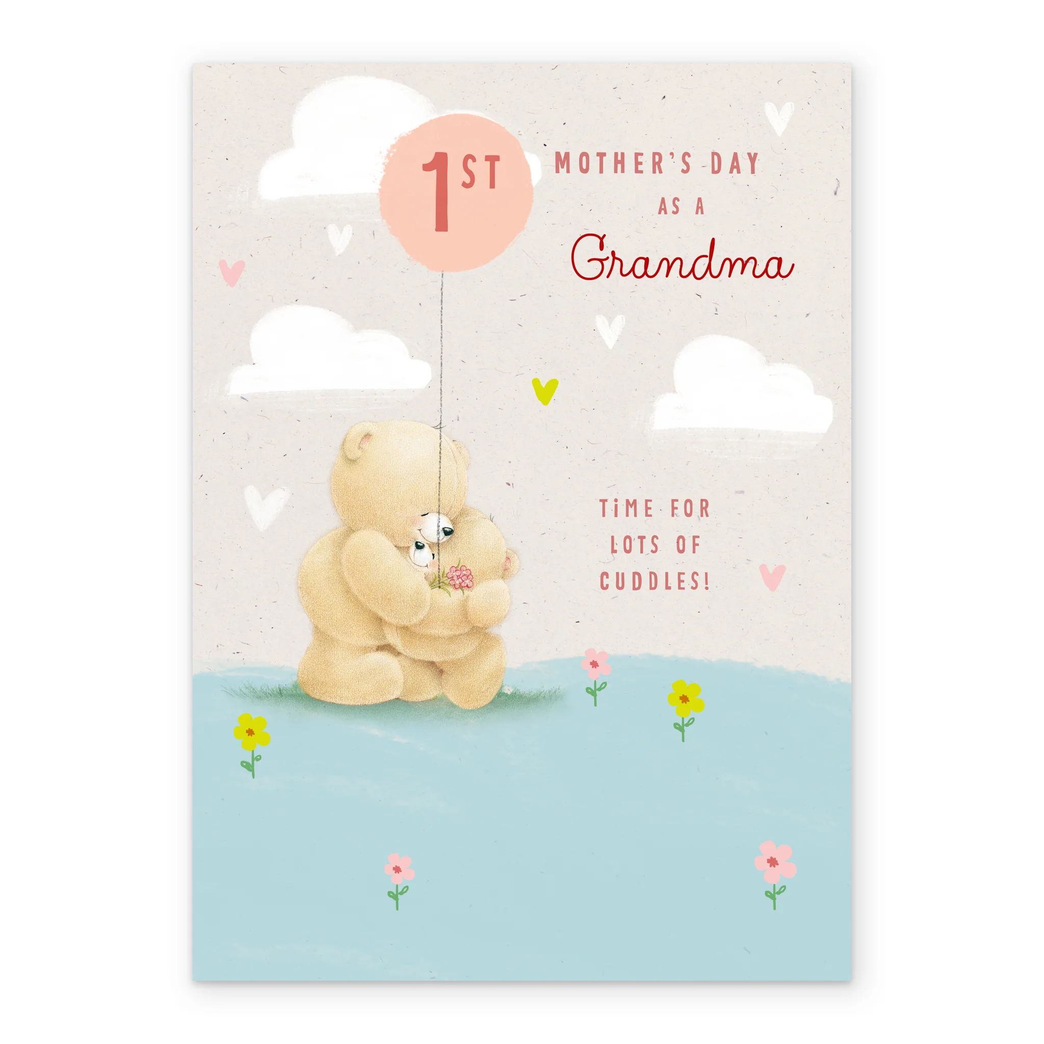Personalised Forever Friends Cute 1st Mother's Day as a Grandma Card - Image 2