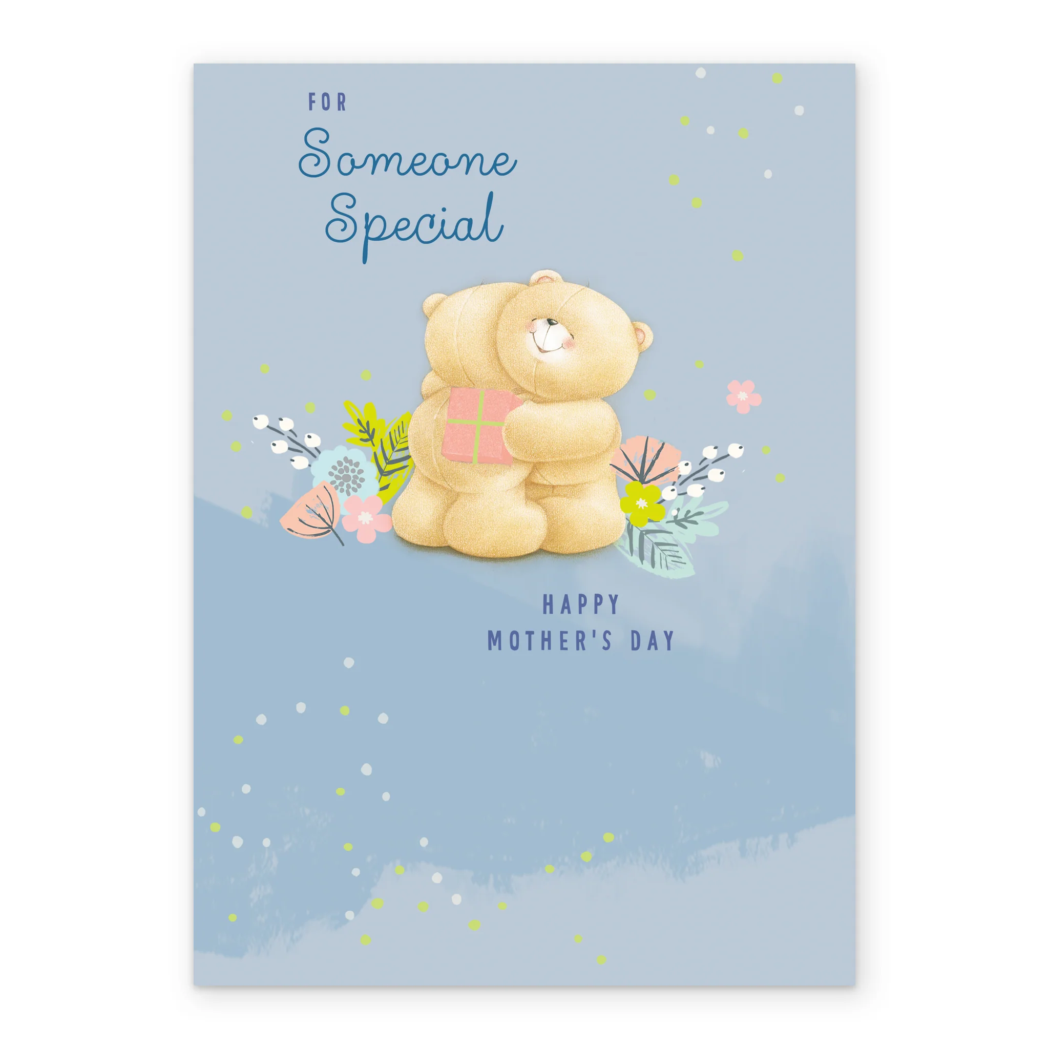 Personalised Forever Friends Cute Bear Hug Mother's Day Card For Someone Special - Image 2