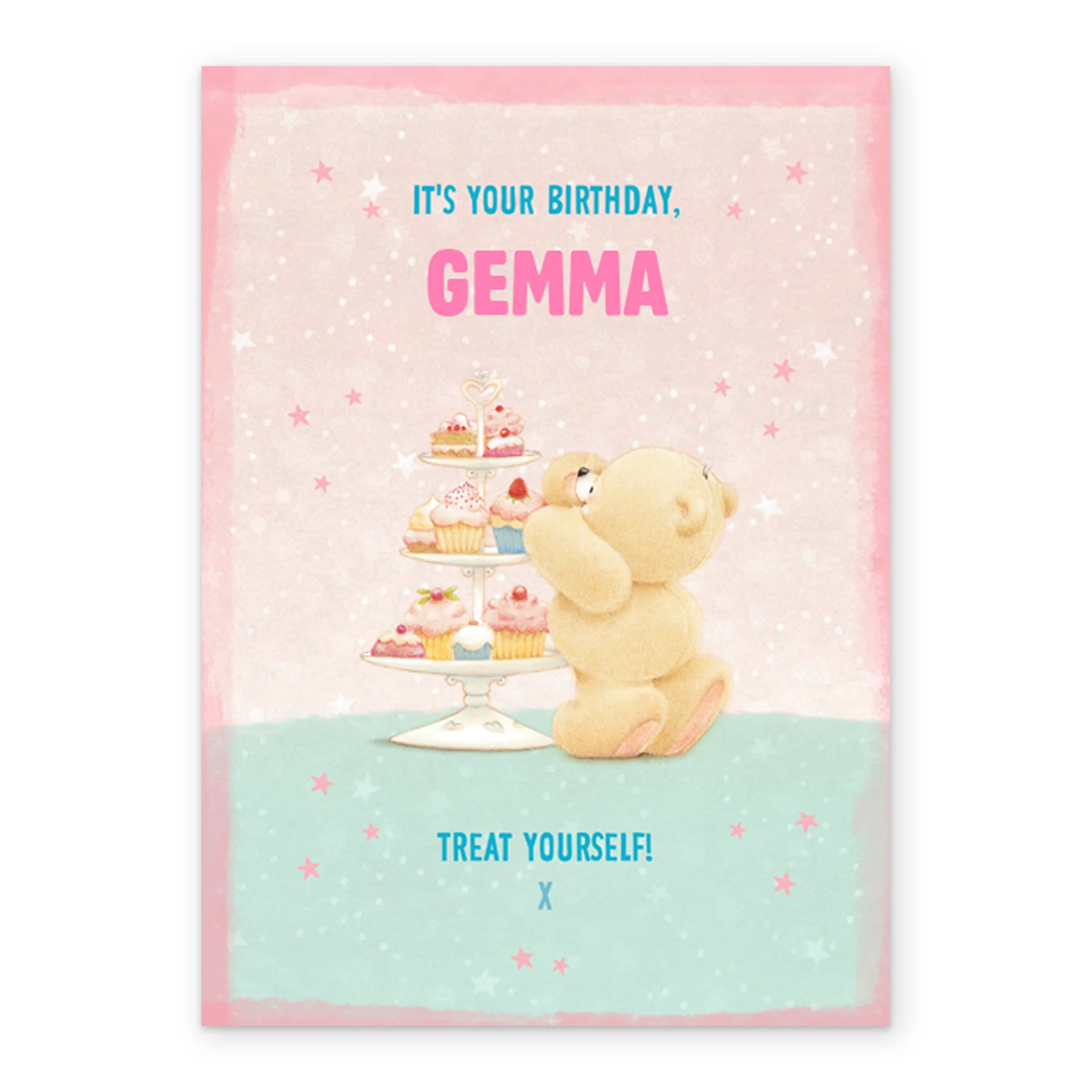 Personalised Forever Friends Cute Birthday Card - Image 2