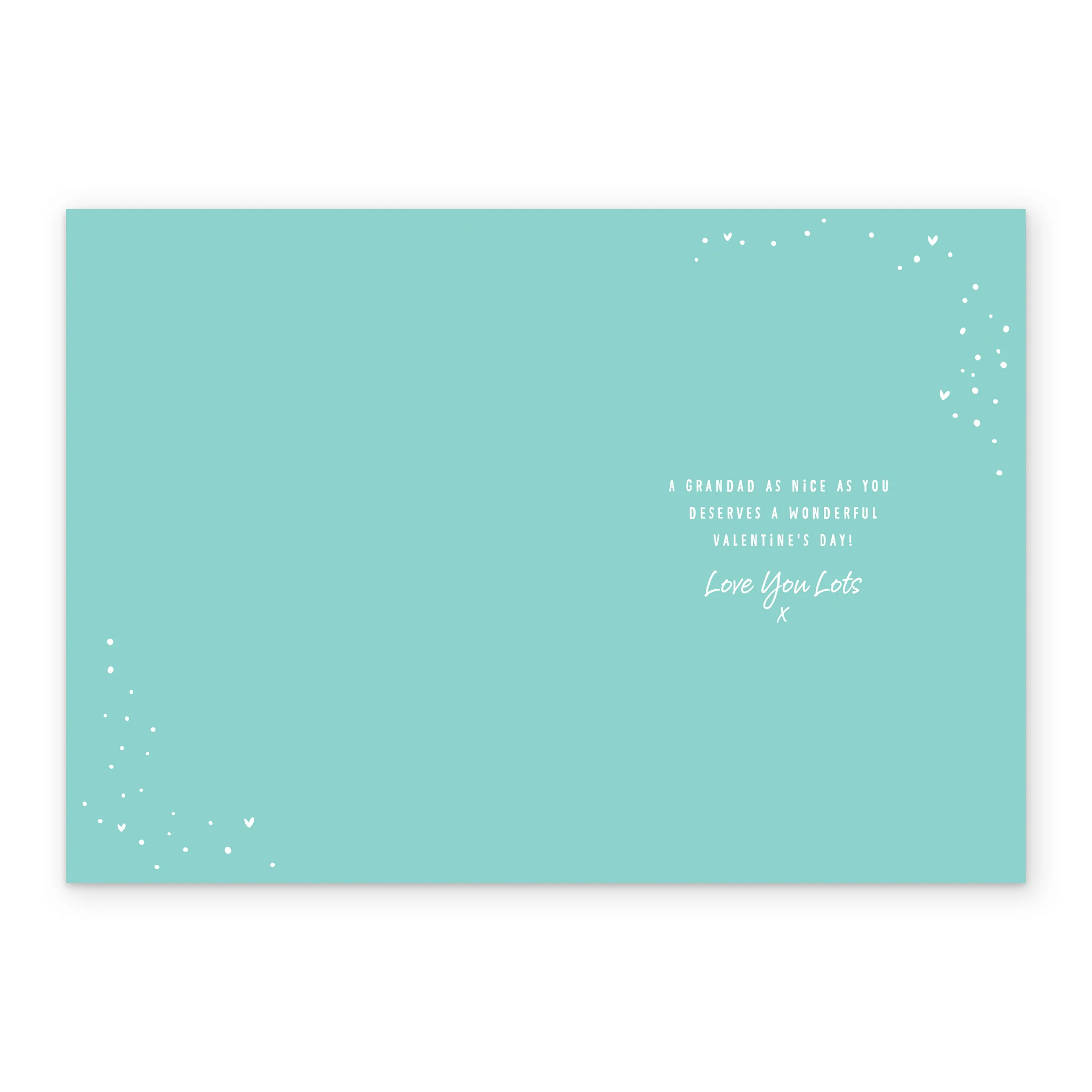 Personalised Forever Friends Cute Hearts Valentine's Day Card for Grandad - Image 3