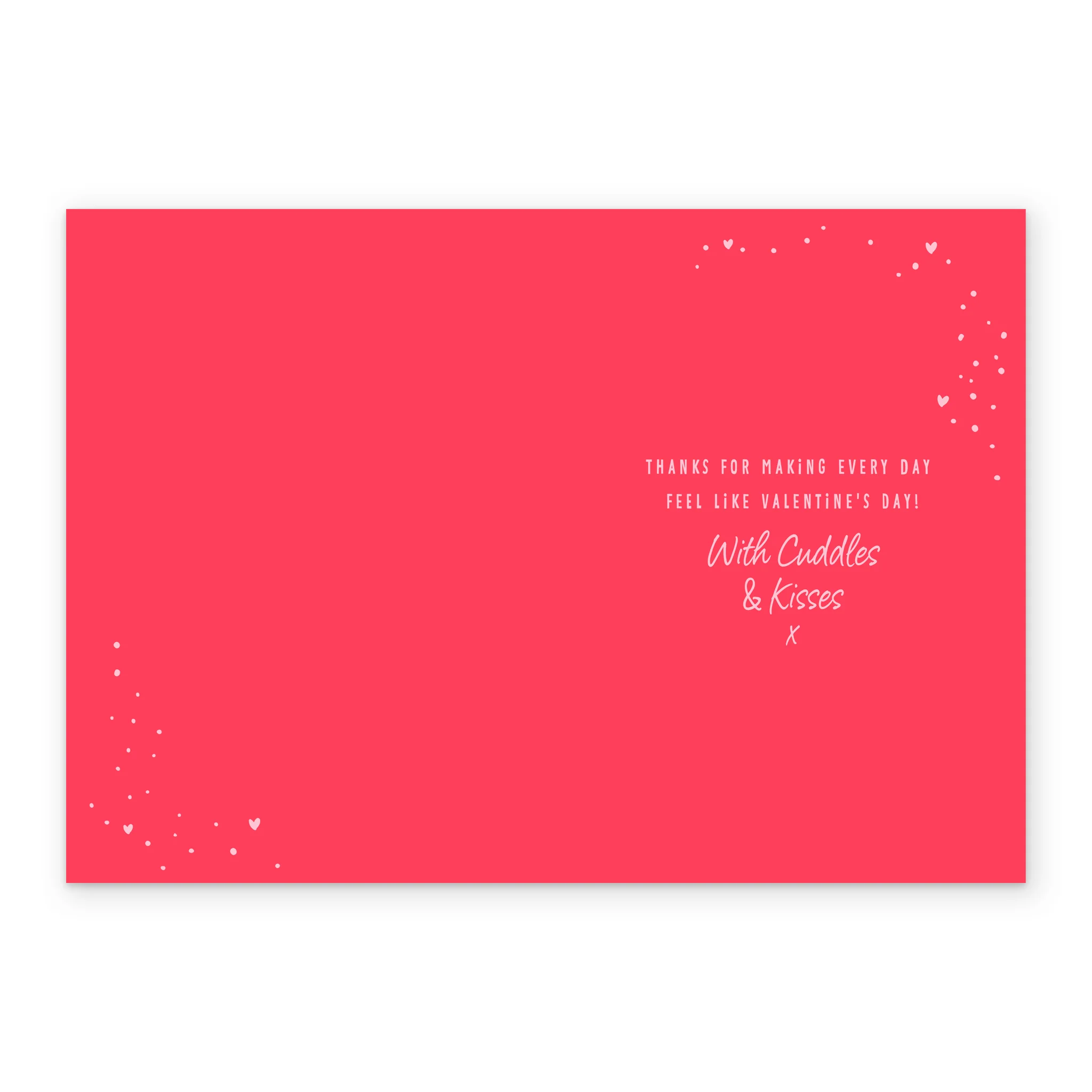 Personalised Forever Friends Cute Love Shower Valentine's Day Card for Wife - Image 3