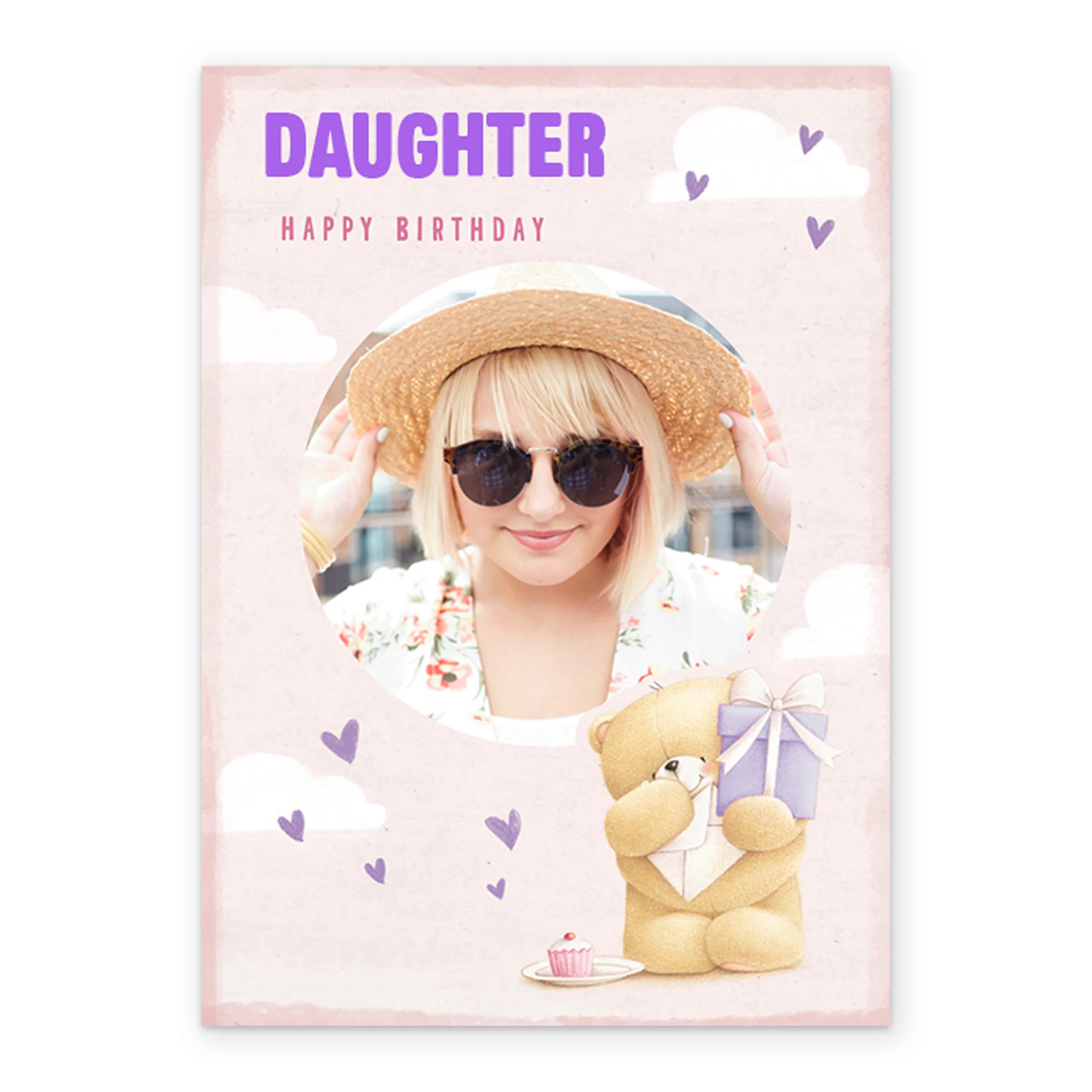 Personalised Forever Friends Daughter Photo Birthday Card - Image 2