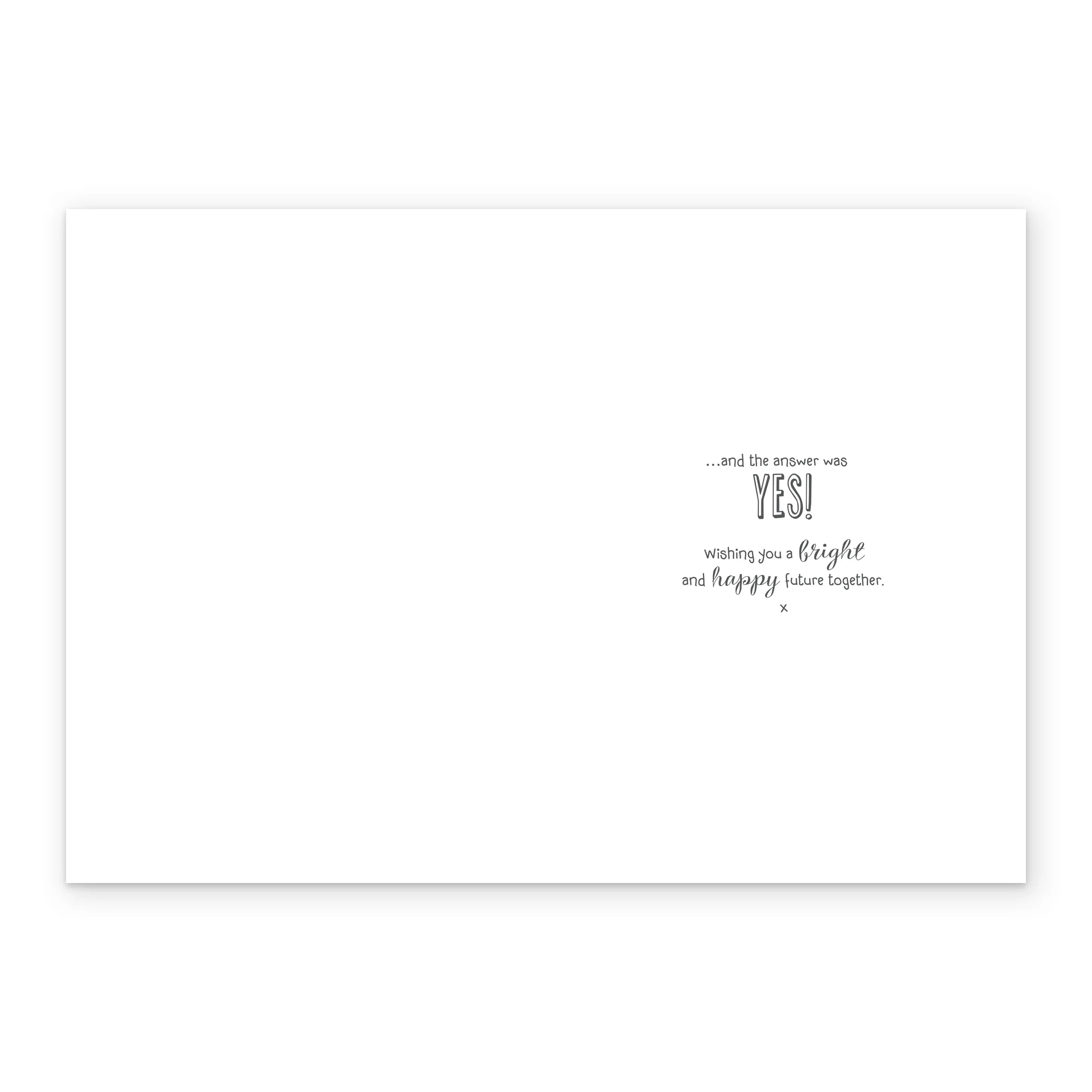 Personalised Forever Friends Engagement Card - Image 3