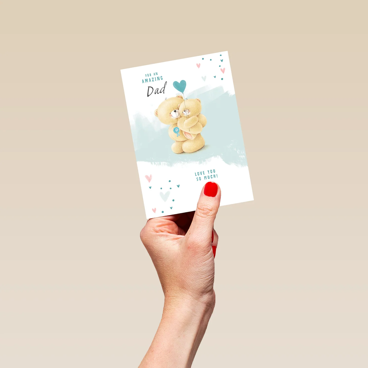 Personalised Forever Friends Father's Day Card for Dad - Image 4