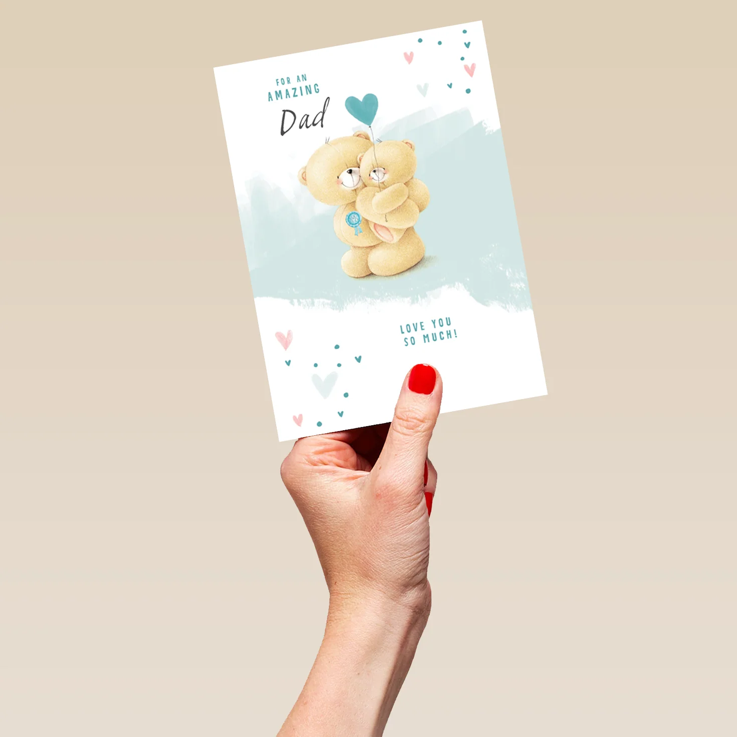 Personalised Forever Friends Father's Day Card for Dad - Image 5