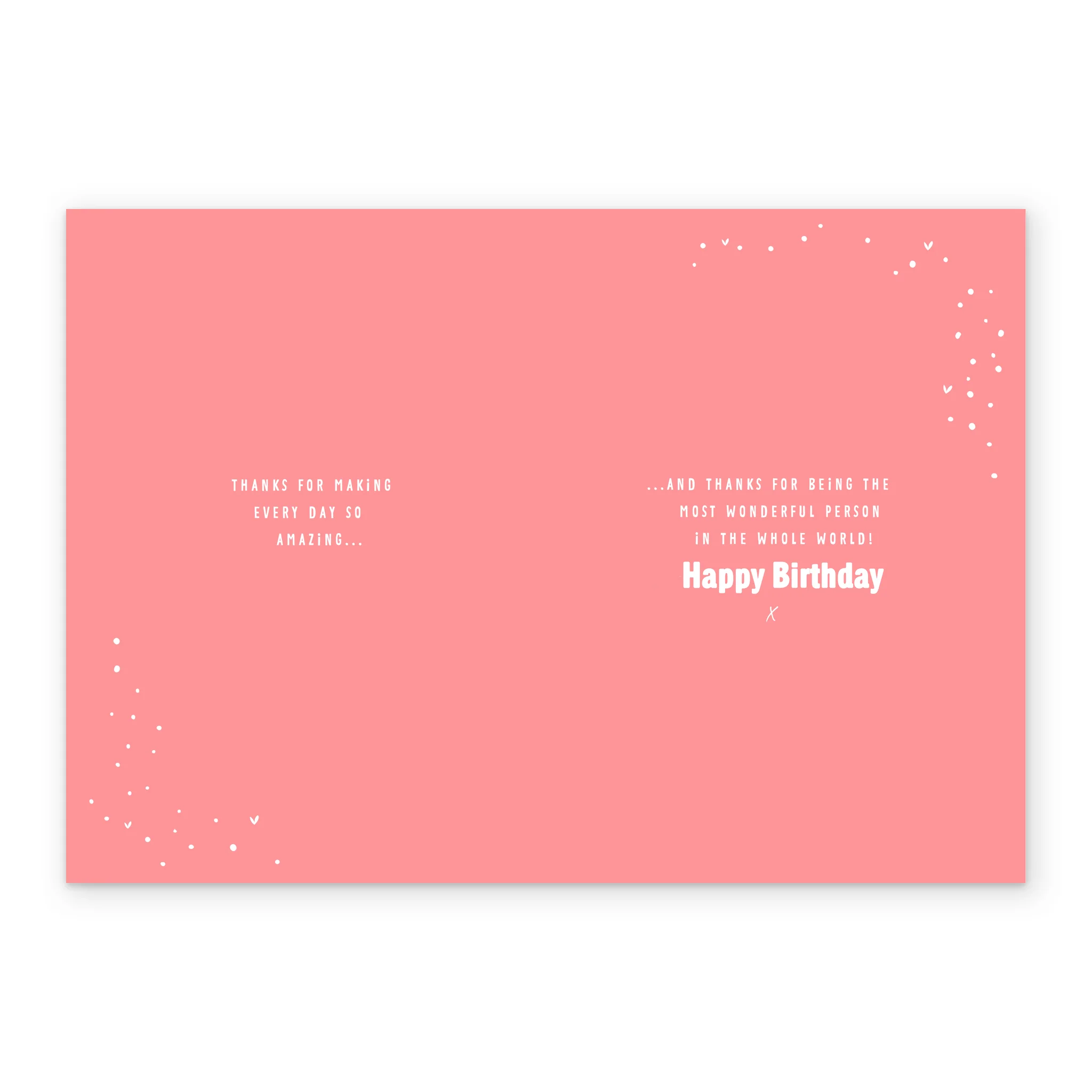 Personalised Forever Friends Heart Balloon Photo Birthday Card For Wife - Image 3