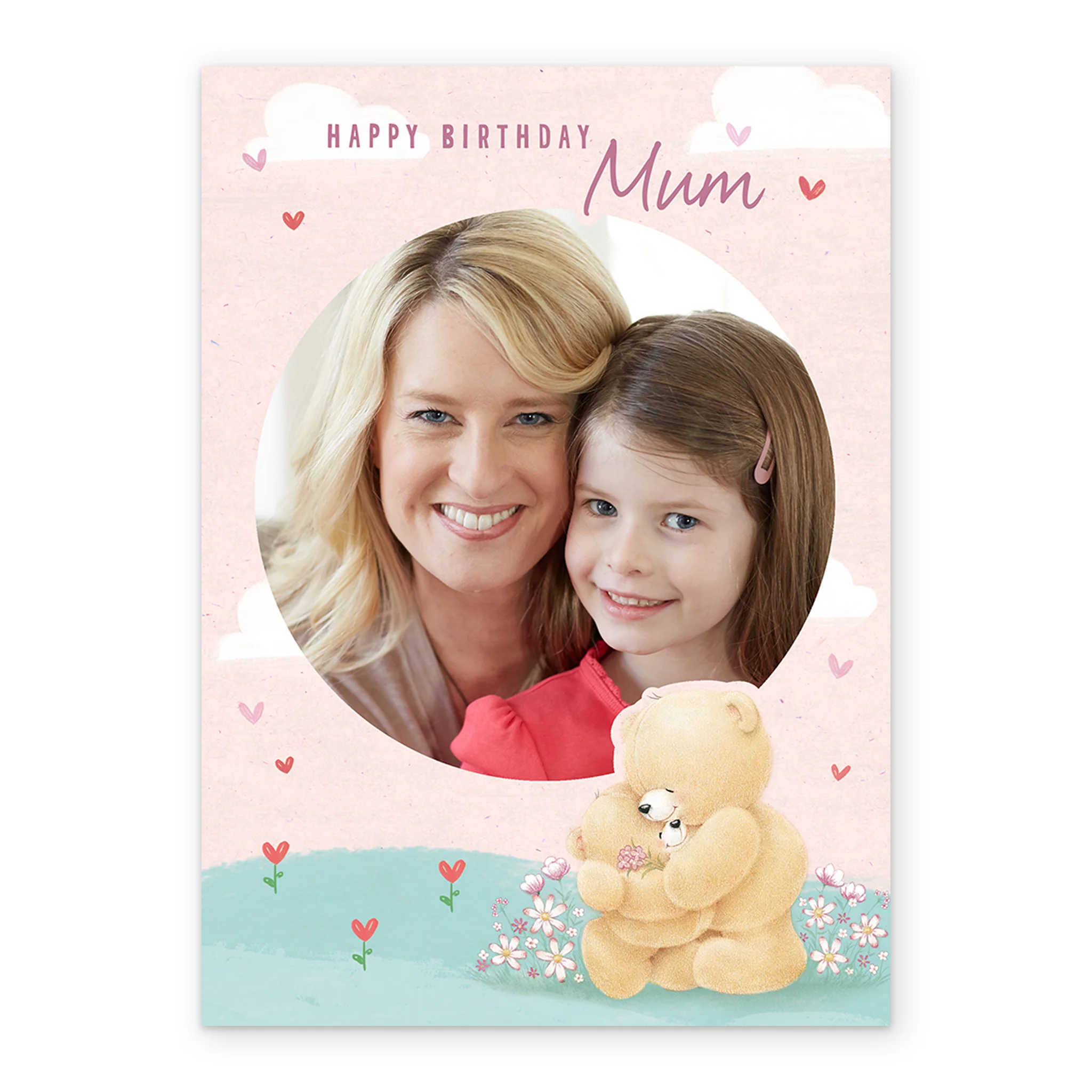 Personalised Forever Friends Mum Photo Birthday Card - Image 2