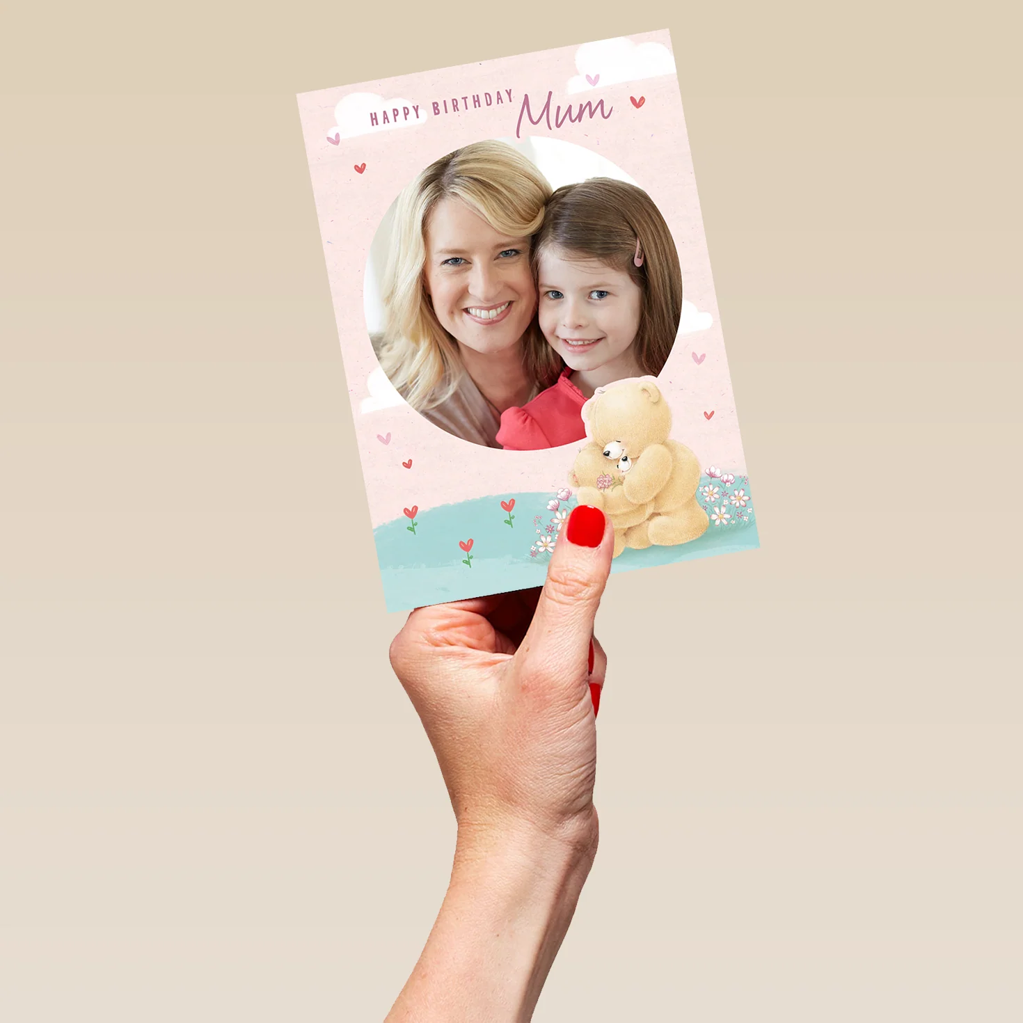 Personalised Forever Friends Mum Photo Birthday Card - Image 5