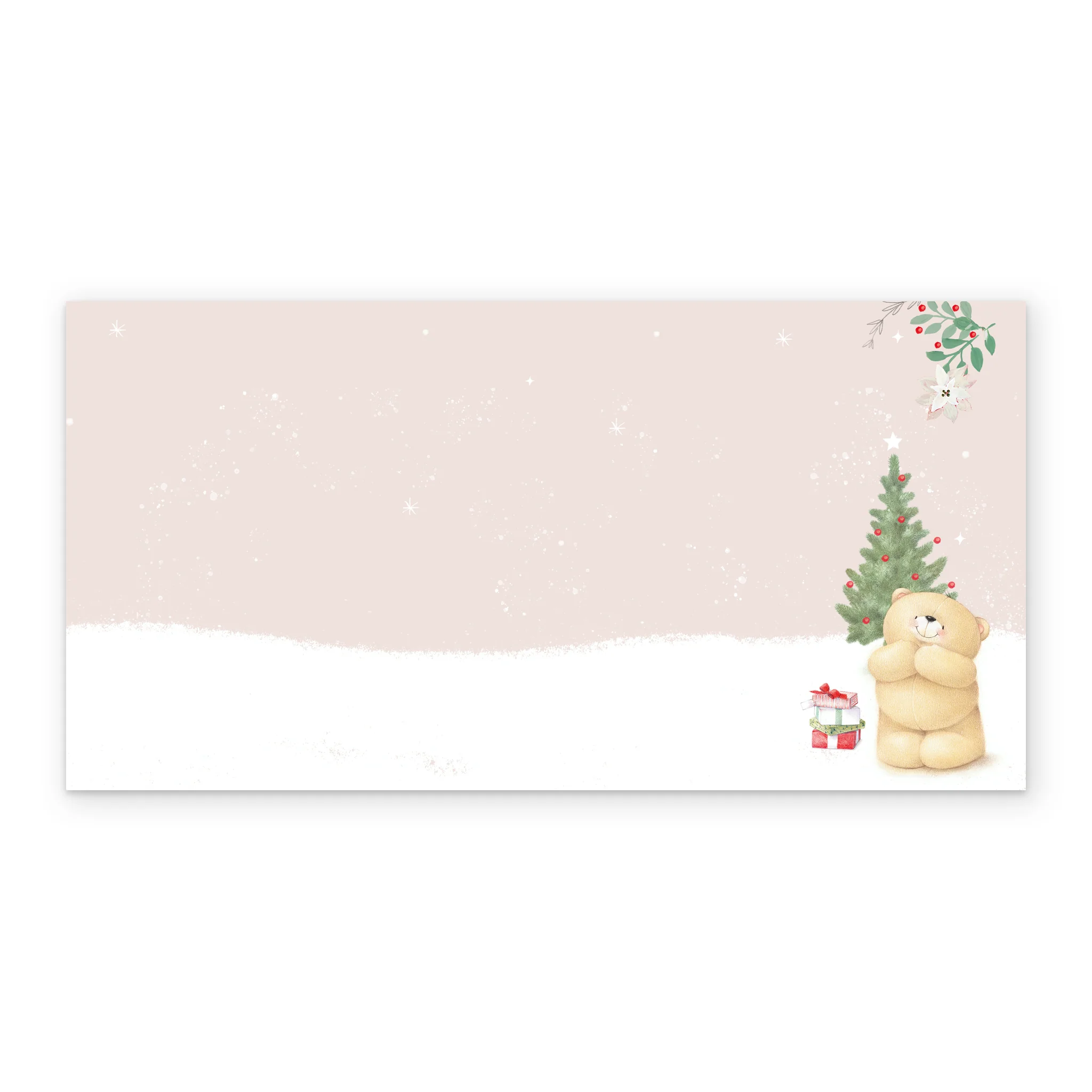 Personalised Forever Friends Snowballs Christmas Card for Him - Image 3