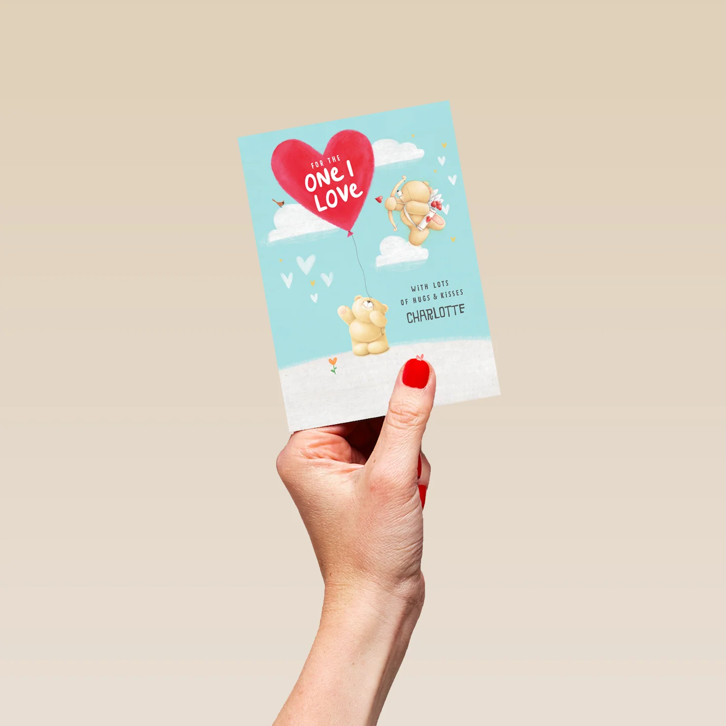 Personalised Forever Friends Valentine's Day Card for the One I Love - Image 4