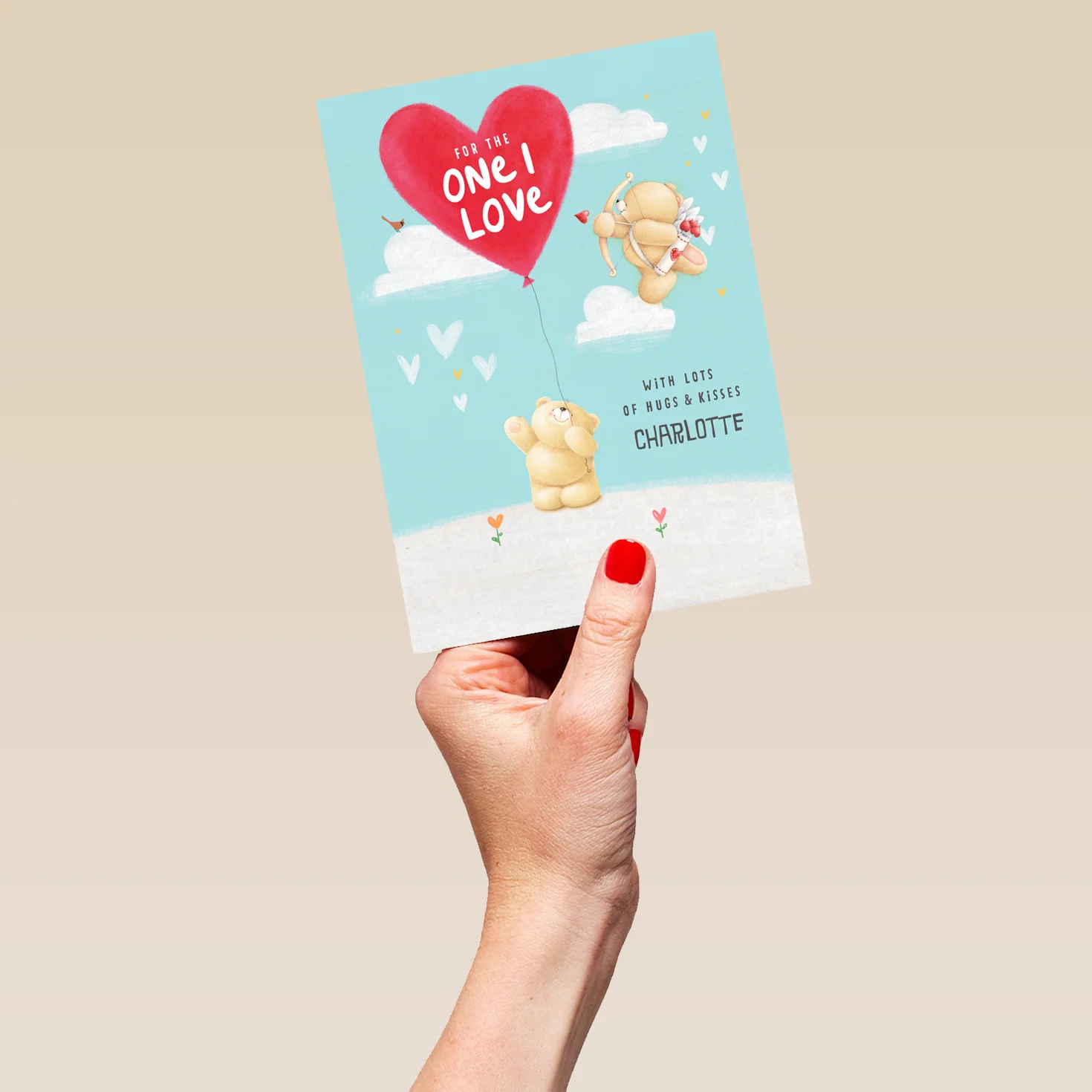 Personalised Forever Friends Valentine's Day Card for the One I Love - Image 5
