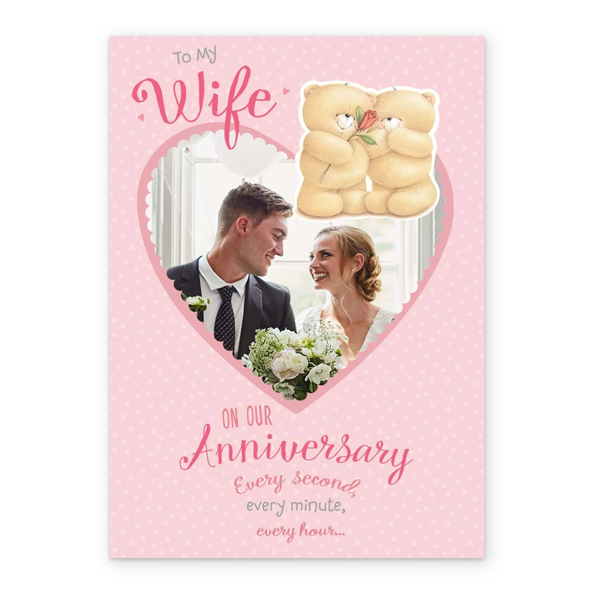 Personalised Forever Friends Wife Anniversary Photo Card - Image 2