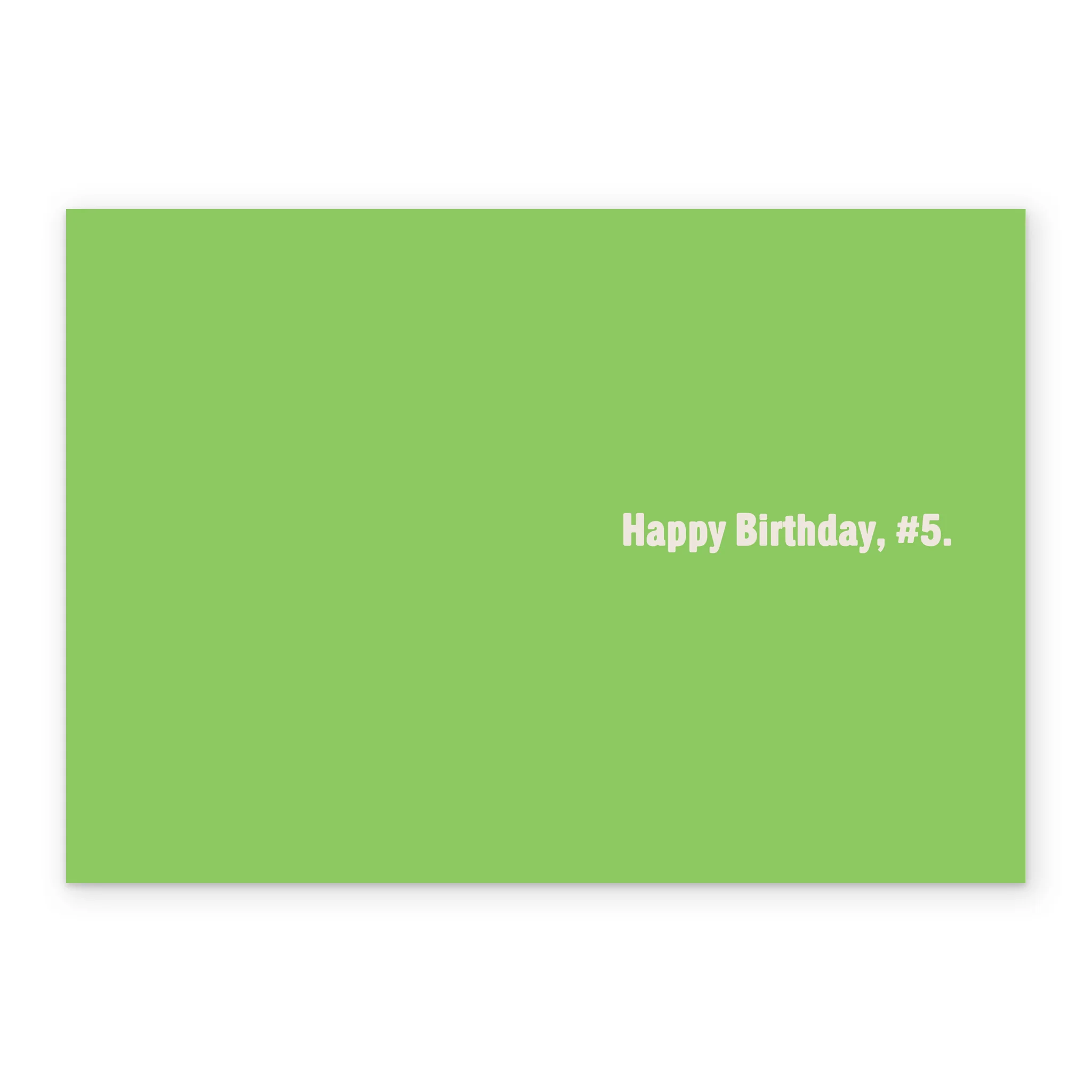 Personalised Four Out of Five People Funny Birthday Card - Image 3