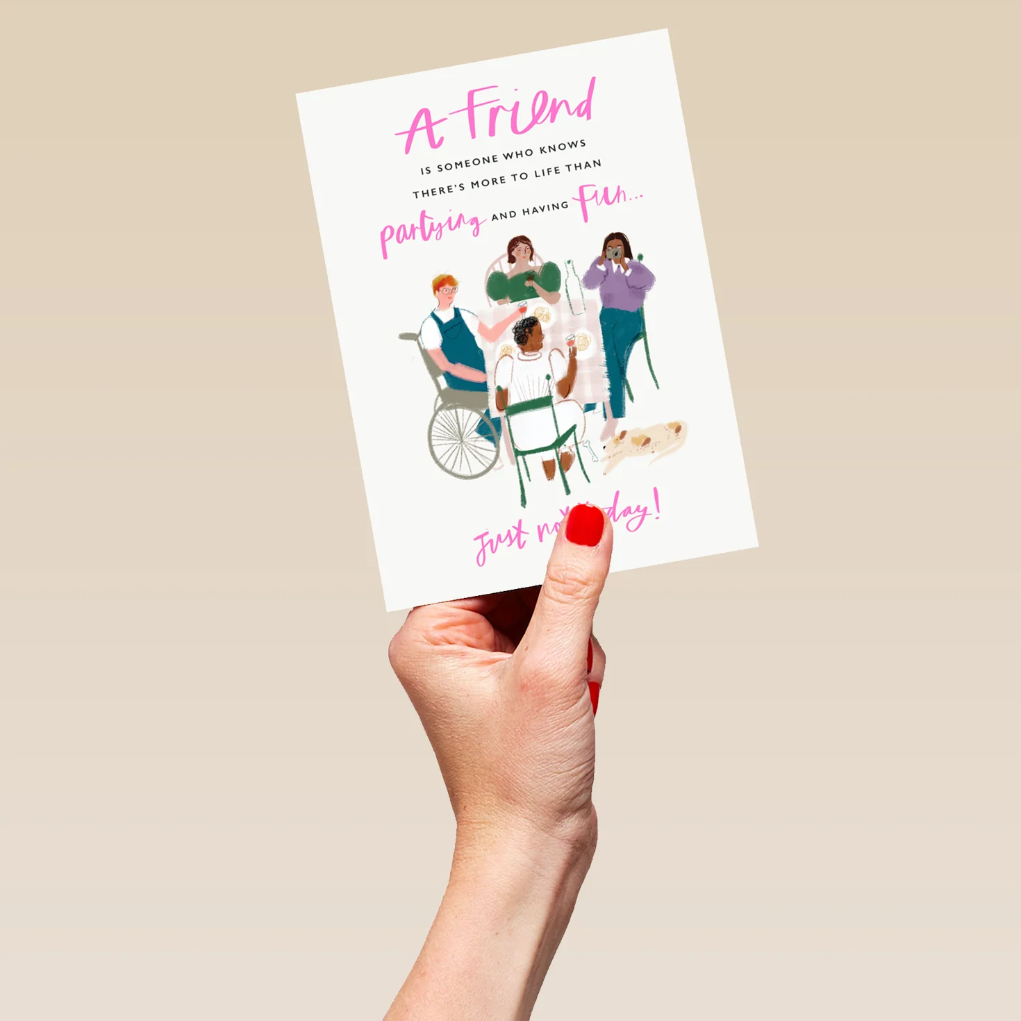 Personalised Friends Rise & Shine Card - Image 5