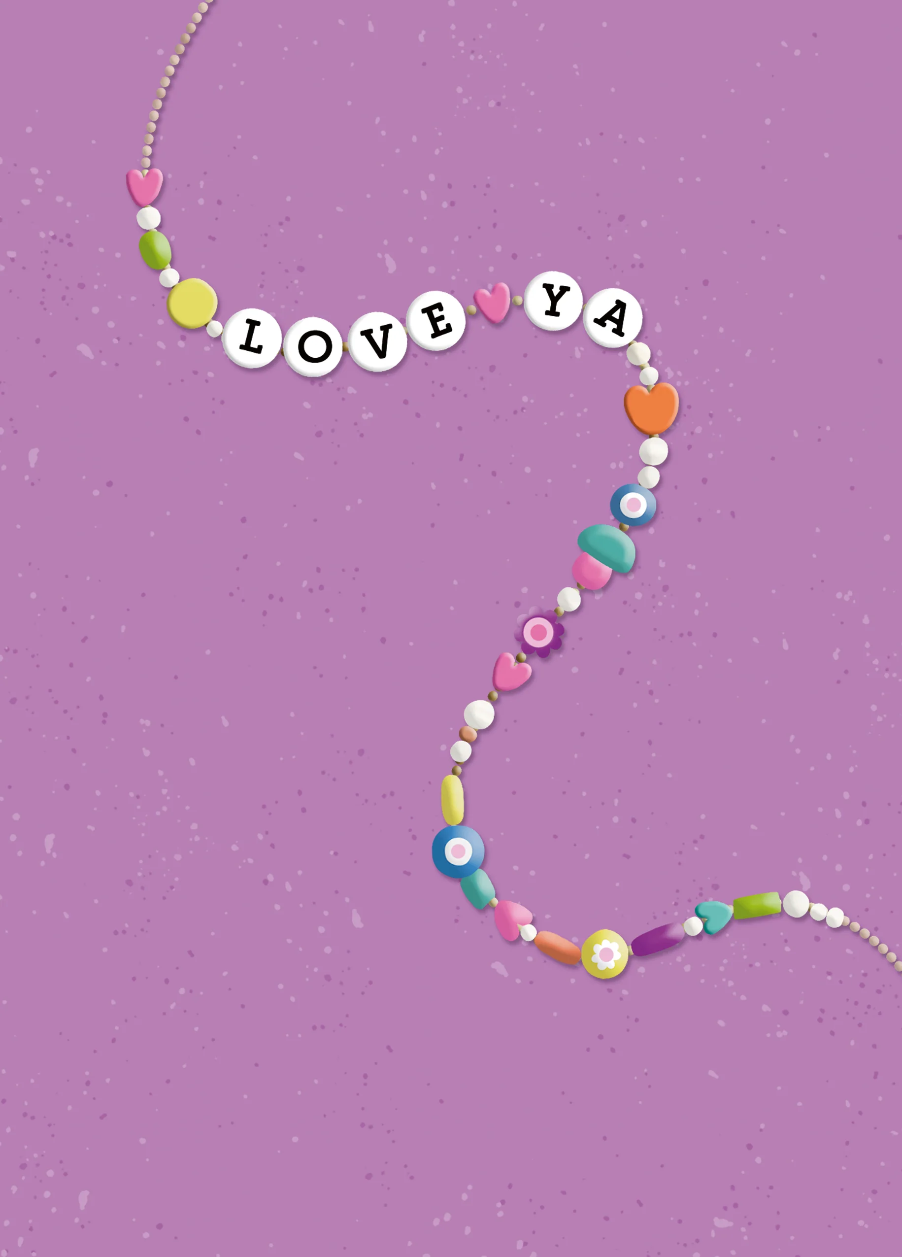 Personalised Friendship Bracelet Anniversary Card