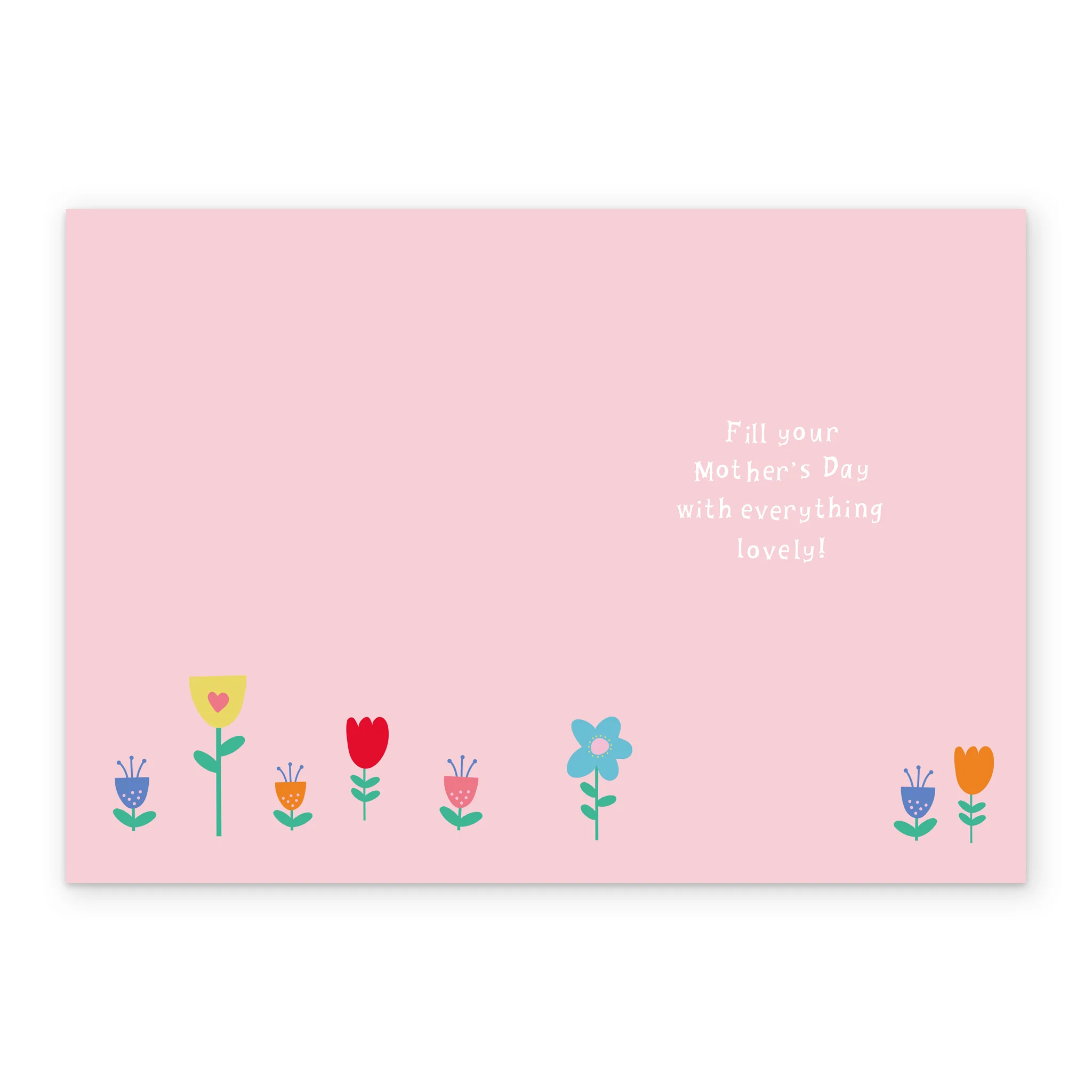 Personalised From Both Colourful Flowers Mother's Day Card - Image 3