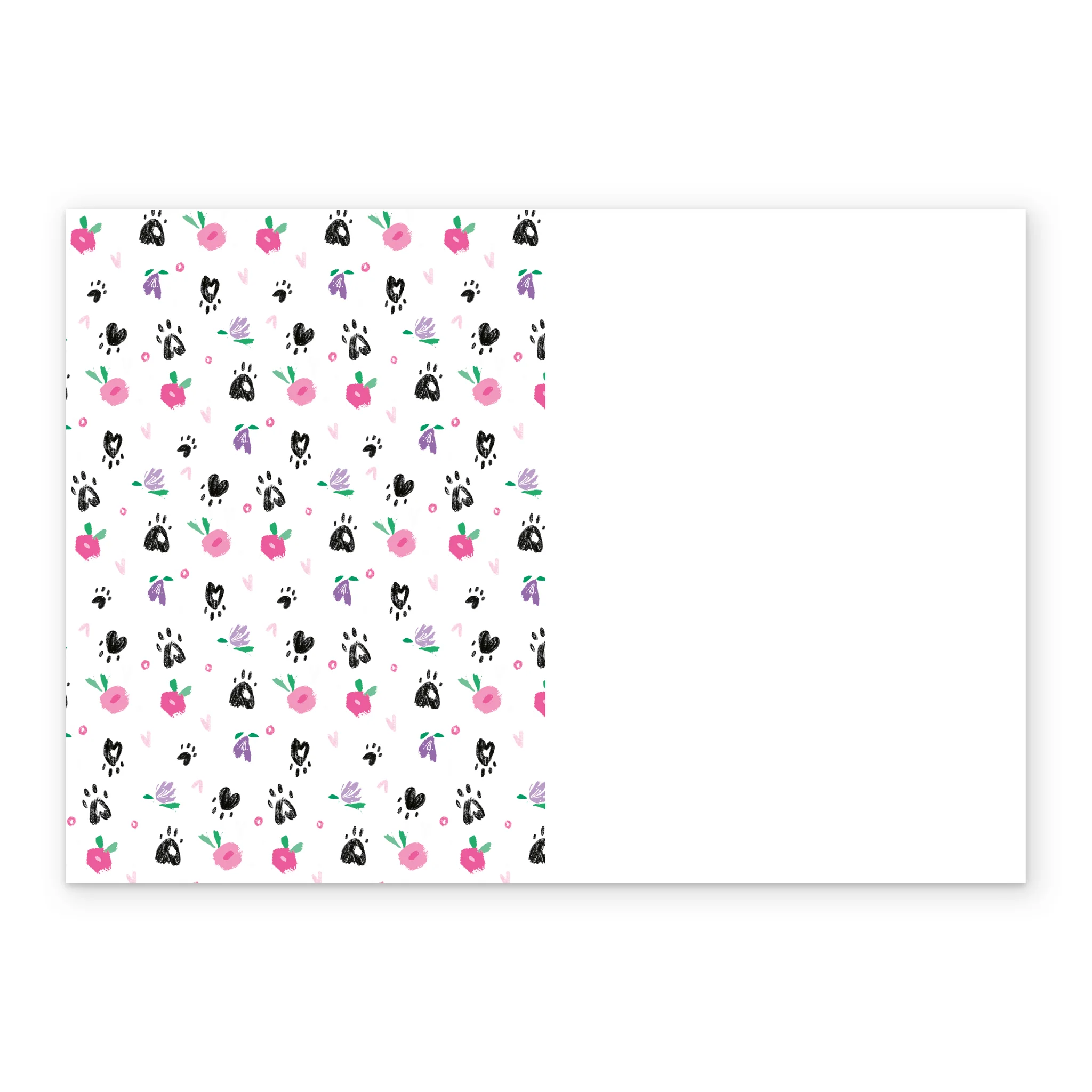 Personalised From Cat Cute Love Heart Mother's Day Card - Image 3