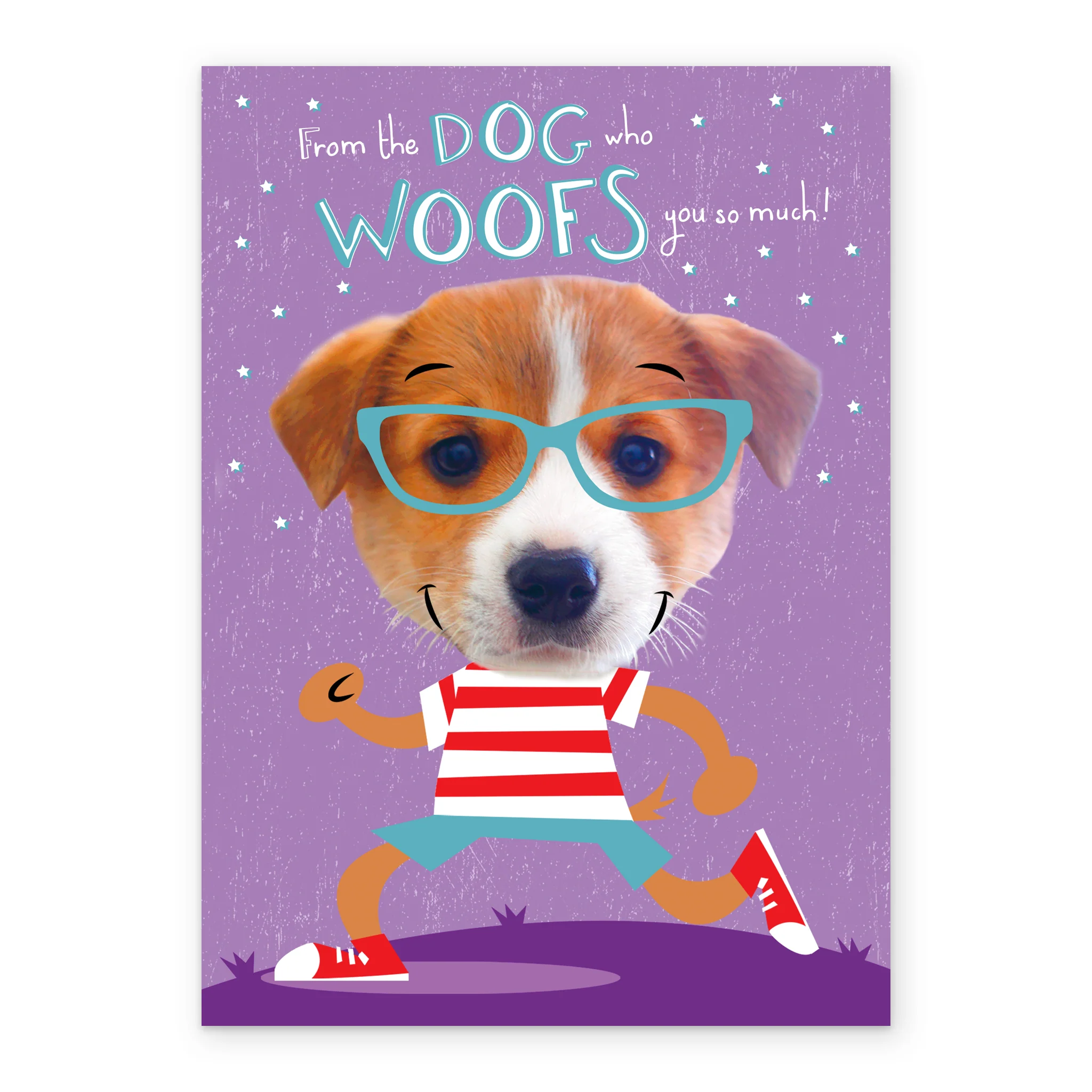 Personalised From the Dog who Woofs You Mother's Day Card - Image 2