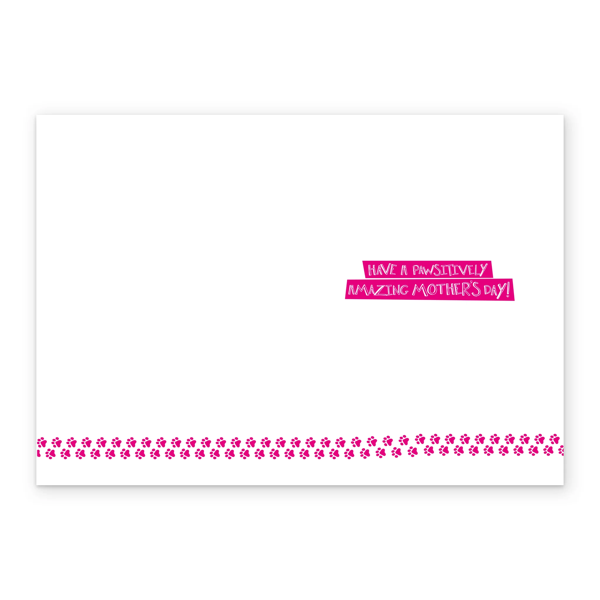 Personalised From the Dog who Woofs You Mother's Day Card - Image 3