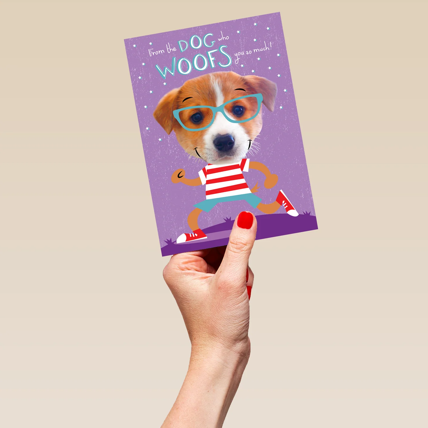 Personalised From the Dog who Woofs You Mother's Day Card - Image 5