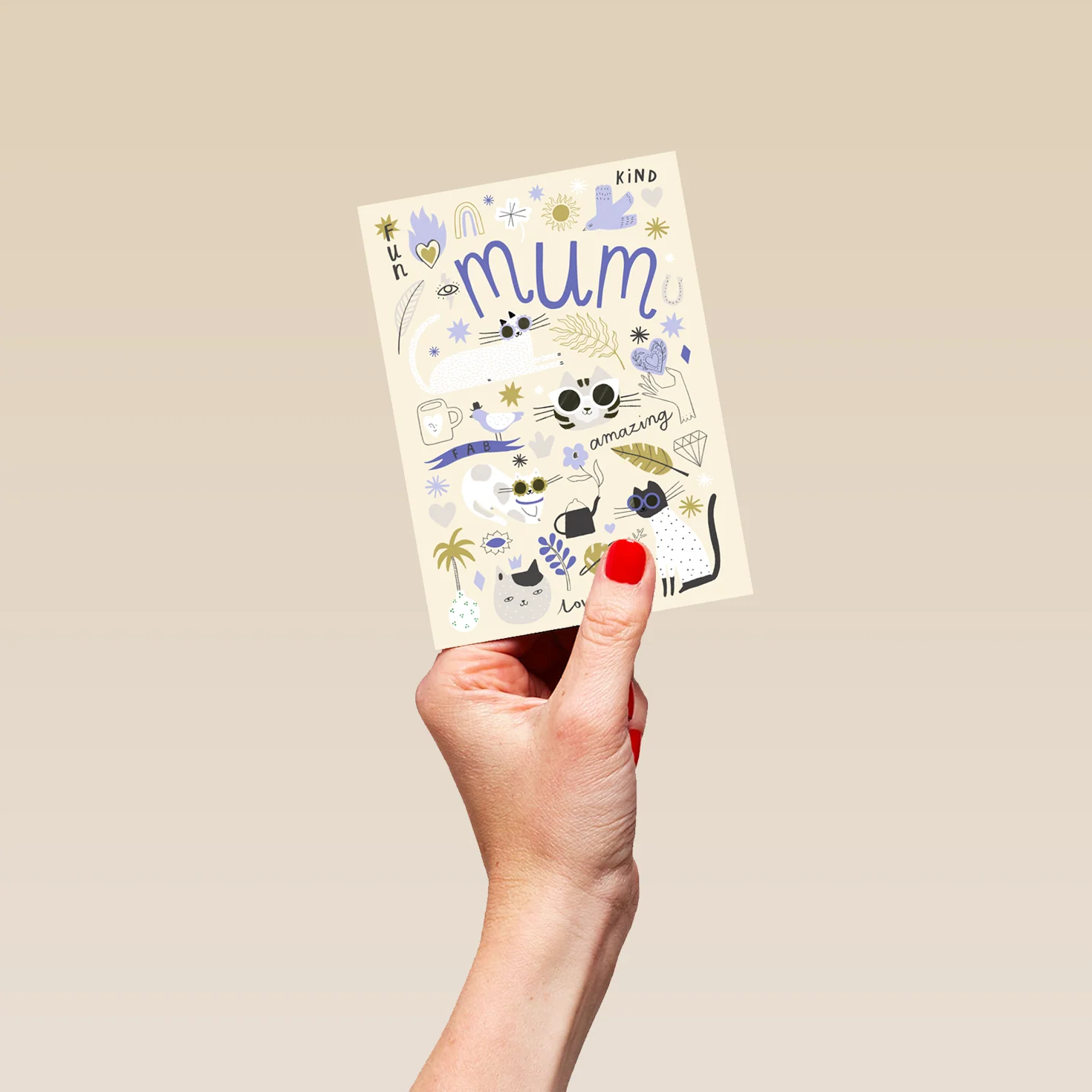 Personalised Fun Kind Lovely Amazing Mother's Day Card For Mum - Image 4