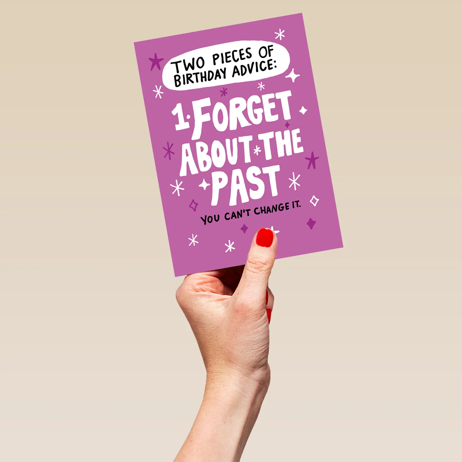 Personalised Funny Advice Birthday Card - Image 5