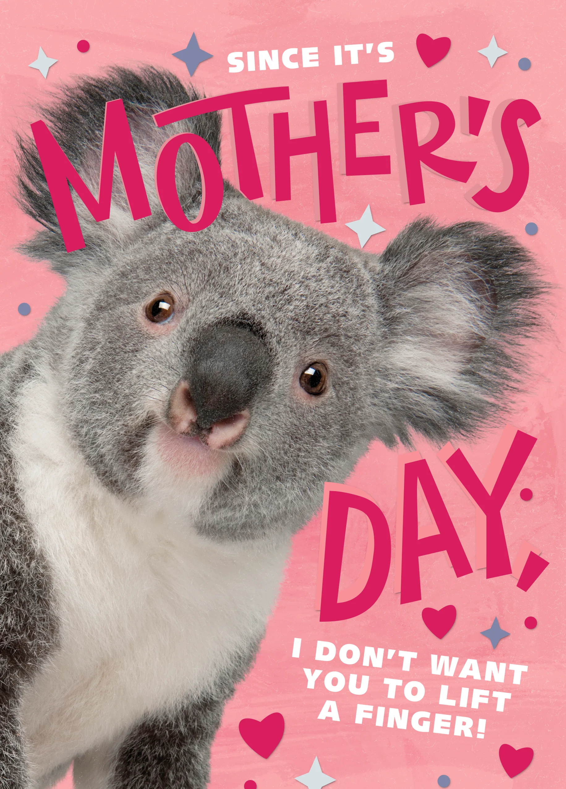 Personalised Funny Animals Koala Mother's Day Card
